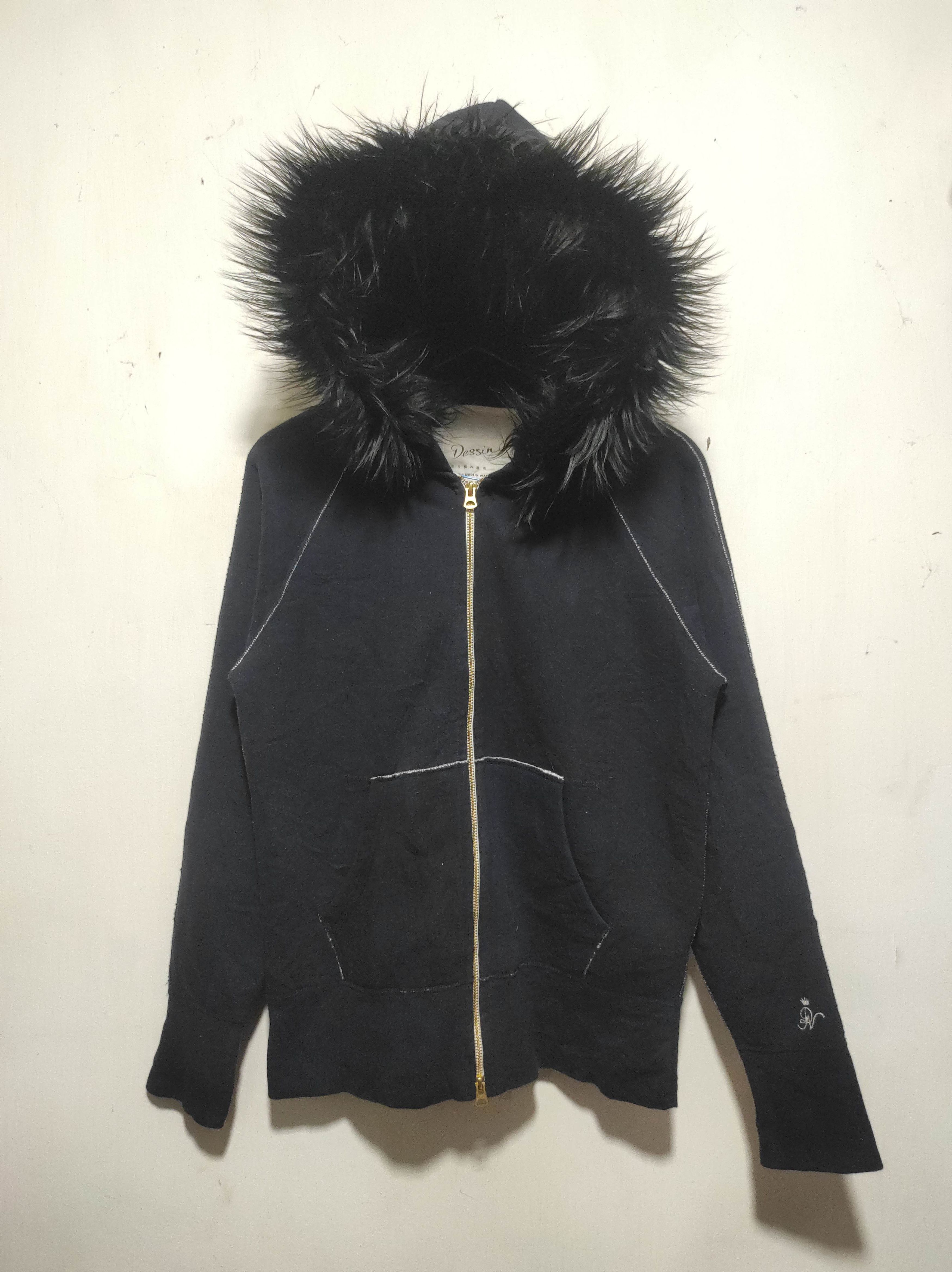 If Six Was Nine Dessin Japan Double Zipper Fur Hoodie IfSixWasNine LGB style Size US M / EU 48-50 / 2 - 9 Thumbnail