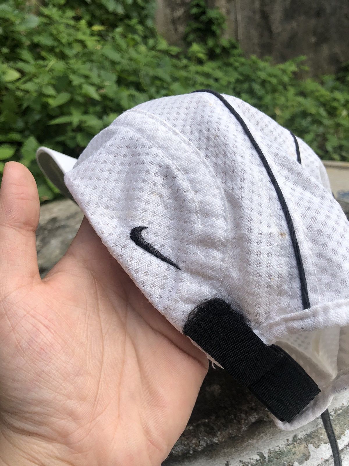 Nike × Vintage RARE VINTAGE NIKE DRI-FIT ANDRE AGASSI CHALLENGE COURT CAP Size ONE SIZE - 3 Thumbnail