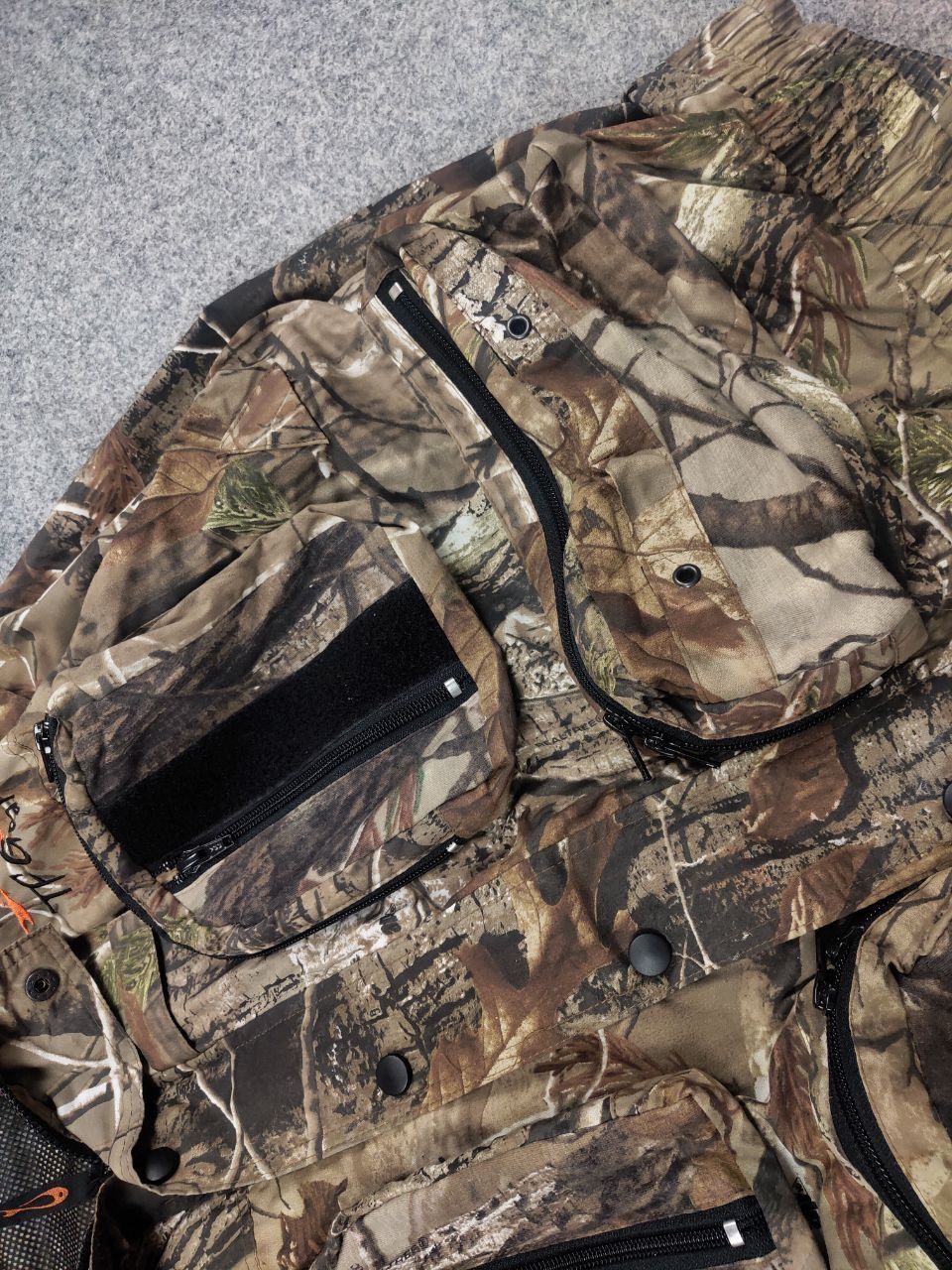 Realtree Vintage Realtree Cargo Pocket Zip Military Y2k Style Jacket Size US M / EU 48-50 / 2 - 8 Thumbnail