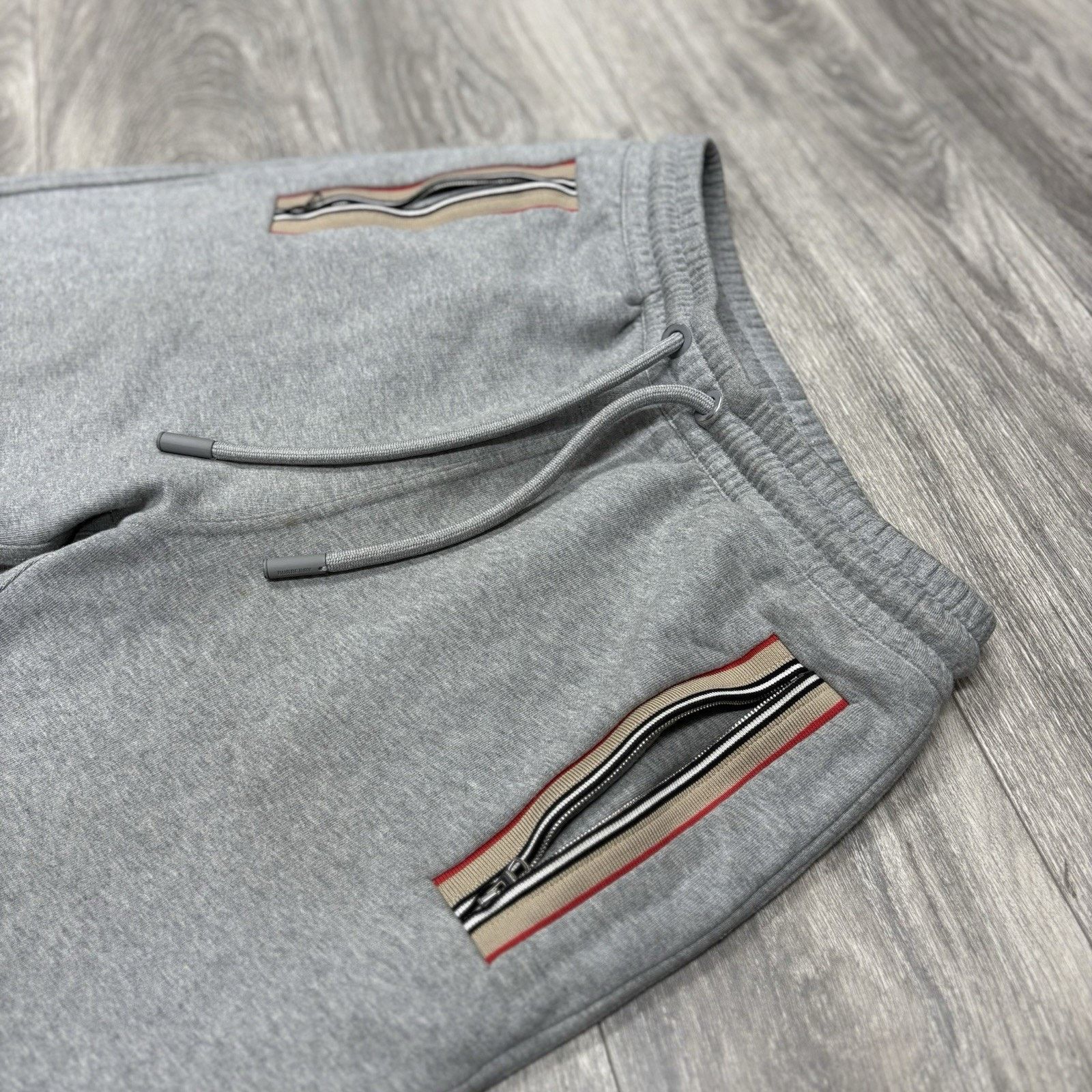 Burberry Size Medium - Burberry Melange Sweat Pants ' Pale Grey ' Size US 32 / EU 48 - 5 Thumbnail