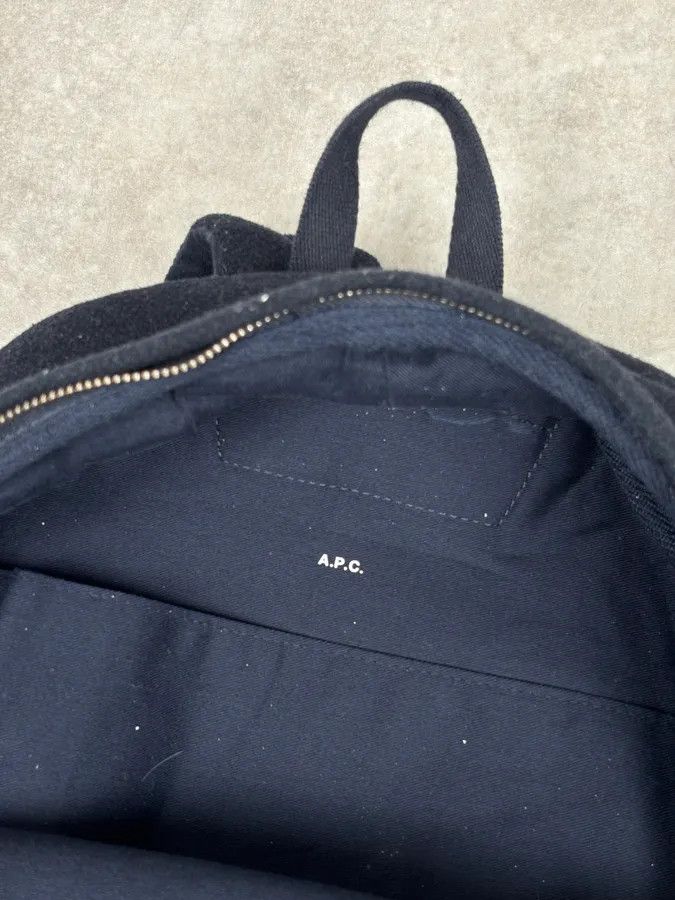 A.P.C. A.P.C. Navy Wool Classy Backpack Size ONE SIZE - 9 Thumbnail