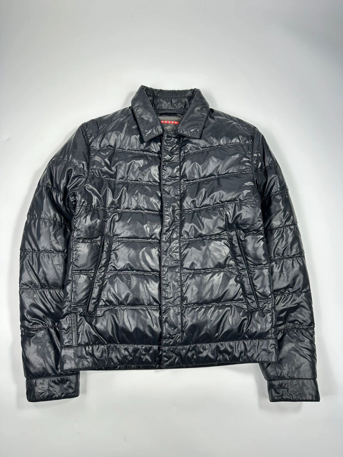 Prada Prada Sport FW08 RipStop Black Nylon Puffer Down Jacket Size US M / EU 48-50 / 2 - 1 Thumbnail
