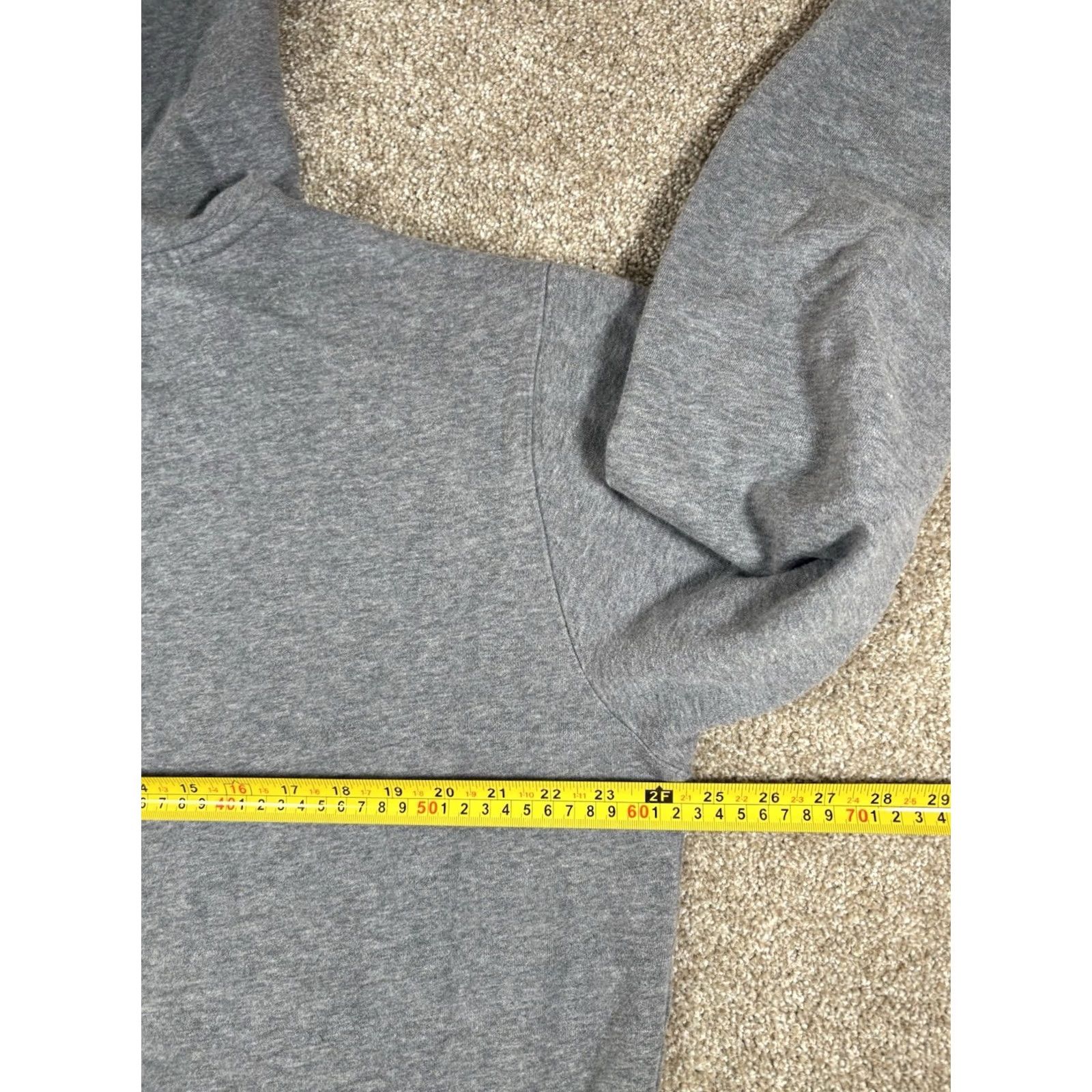 Aeropostale VINTAGE Aeropostale Athletic Dept Hoodie Shirt Mens Large Gray 90s Sports Embroidered Pullover Hooded Size US L / EU 52-54 / 3 - 6 Thumbnail