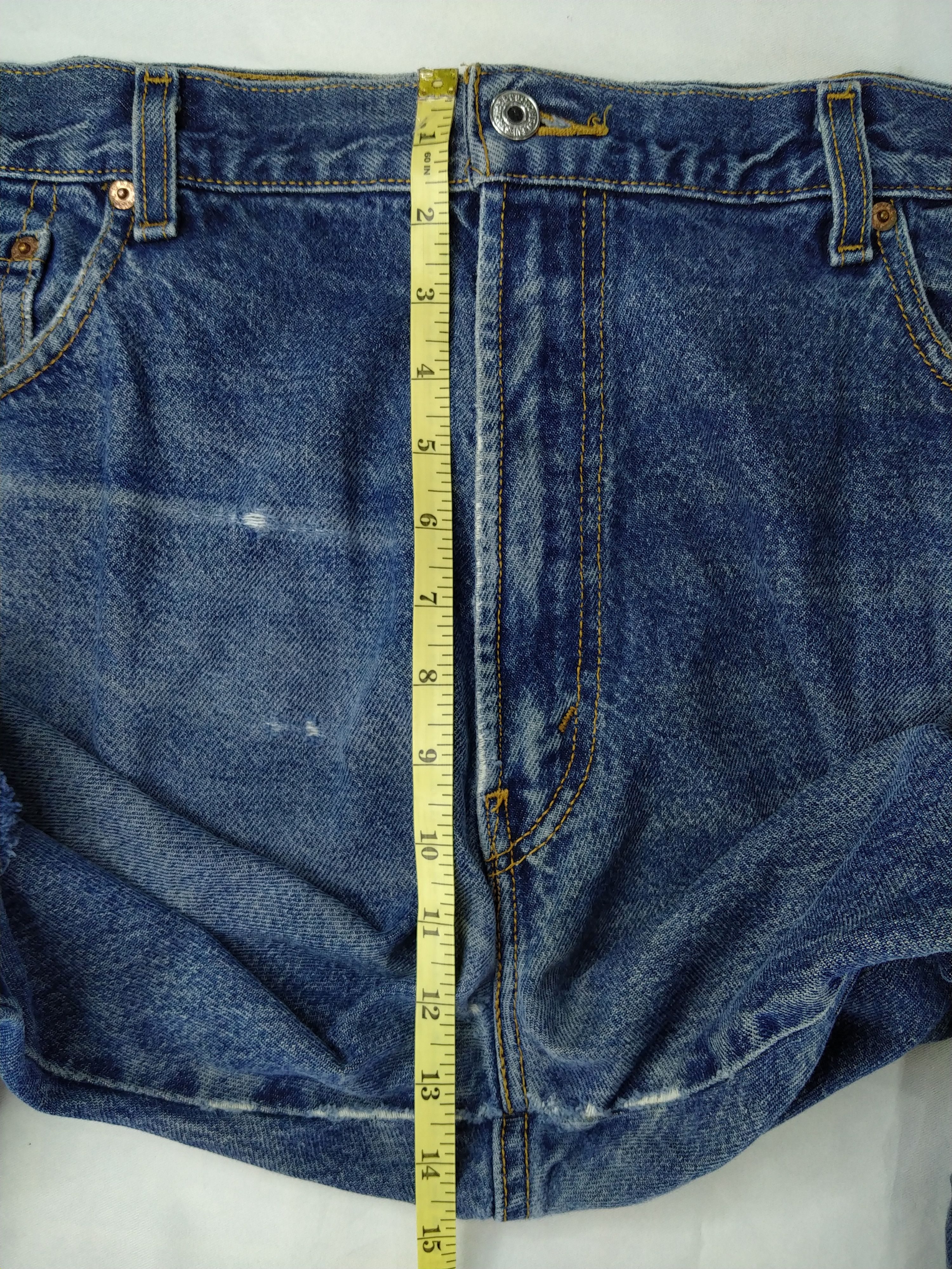 Levi's Blue Vintage Levi's 517 Flare Boot Cut Denim 39x28 -JN414 Size US 39 - 6 Thumbnail