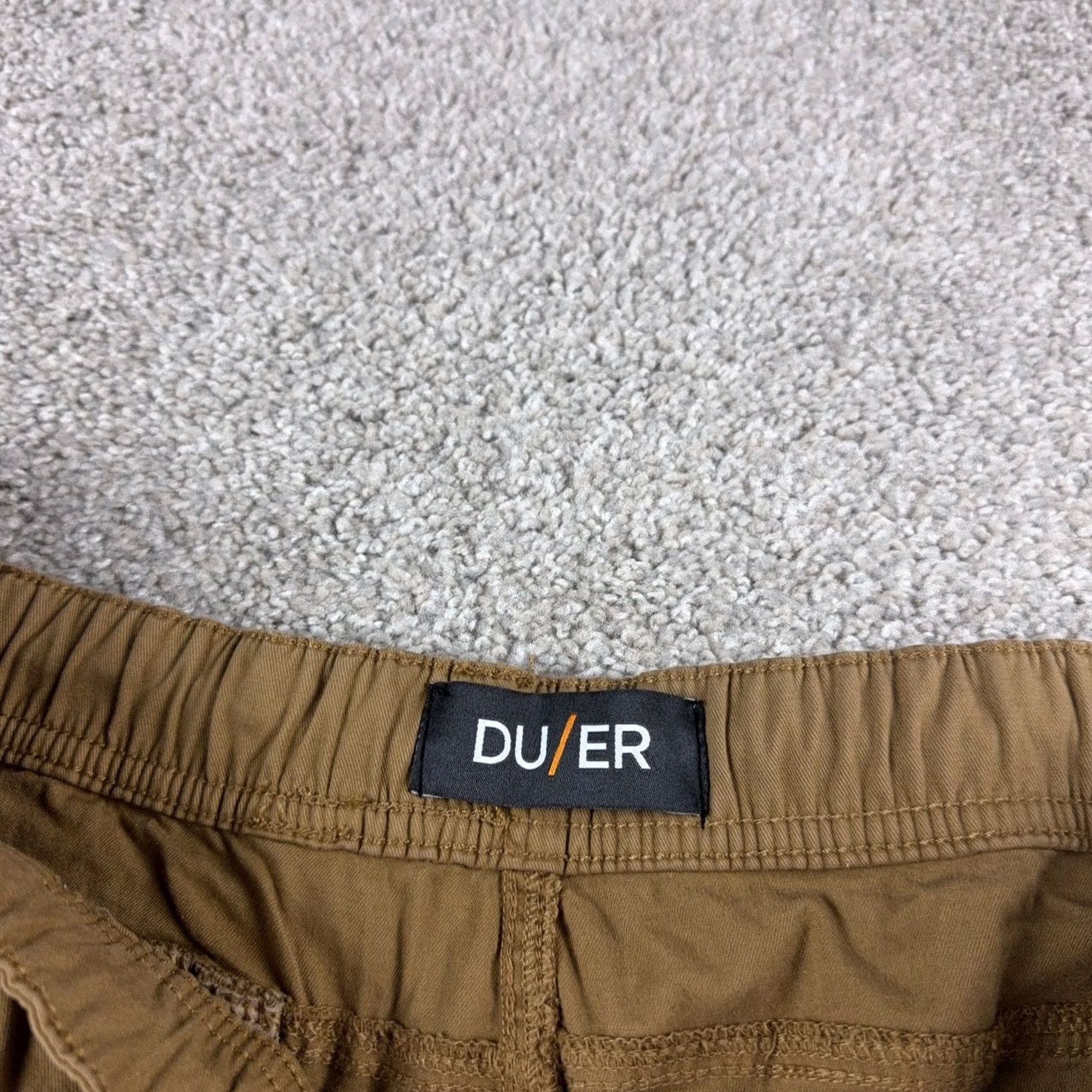 Duer Shorts Mens 1XL Brown Live Lite Stretch New Chino, Men's (Size 36) — image 3 of 6