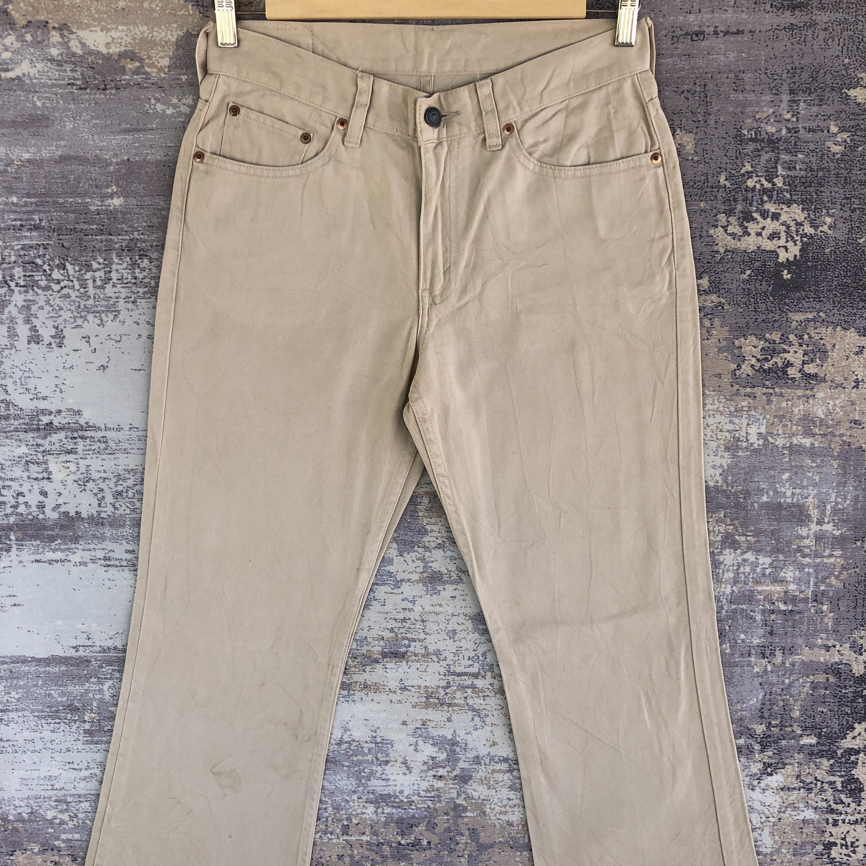 If Six Was Nine Vintage Levis 553 Bell Bottom Jeans Levi's Boot Cut Denim Size 28" / US 6 / IT 42 - 3 Thumbnail