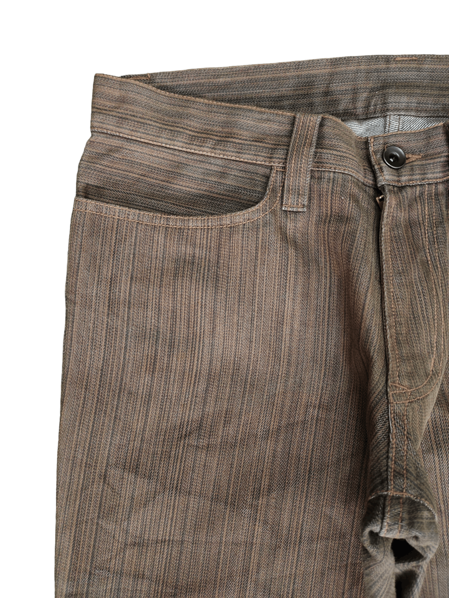 Nicole Club Nicole Club For Men Pin Striped Denim Pants Streetwear Y2k Size US 30 / EU 46 - 4 Thumbnail