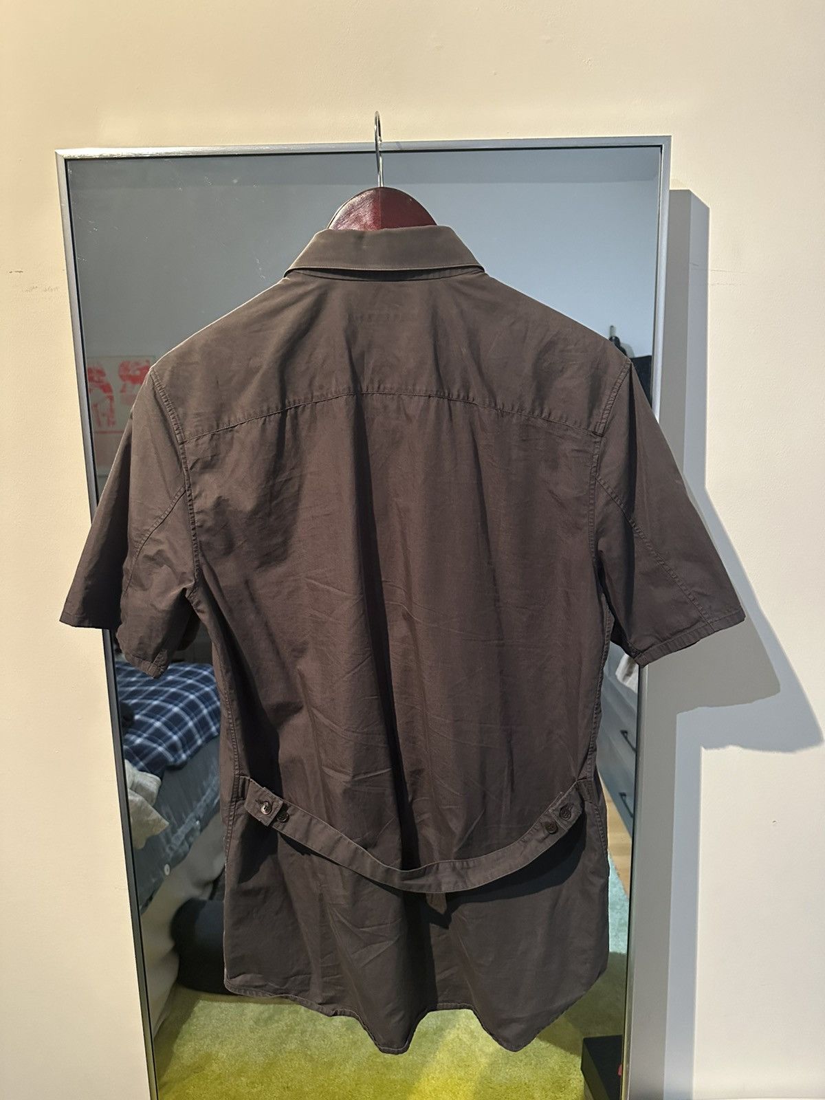 Helmut Lang Bondage Back Button SS Shirt Size US M / EU 48-50 / 2 - 3 Thumbnail