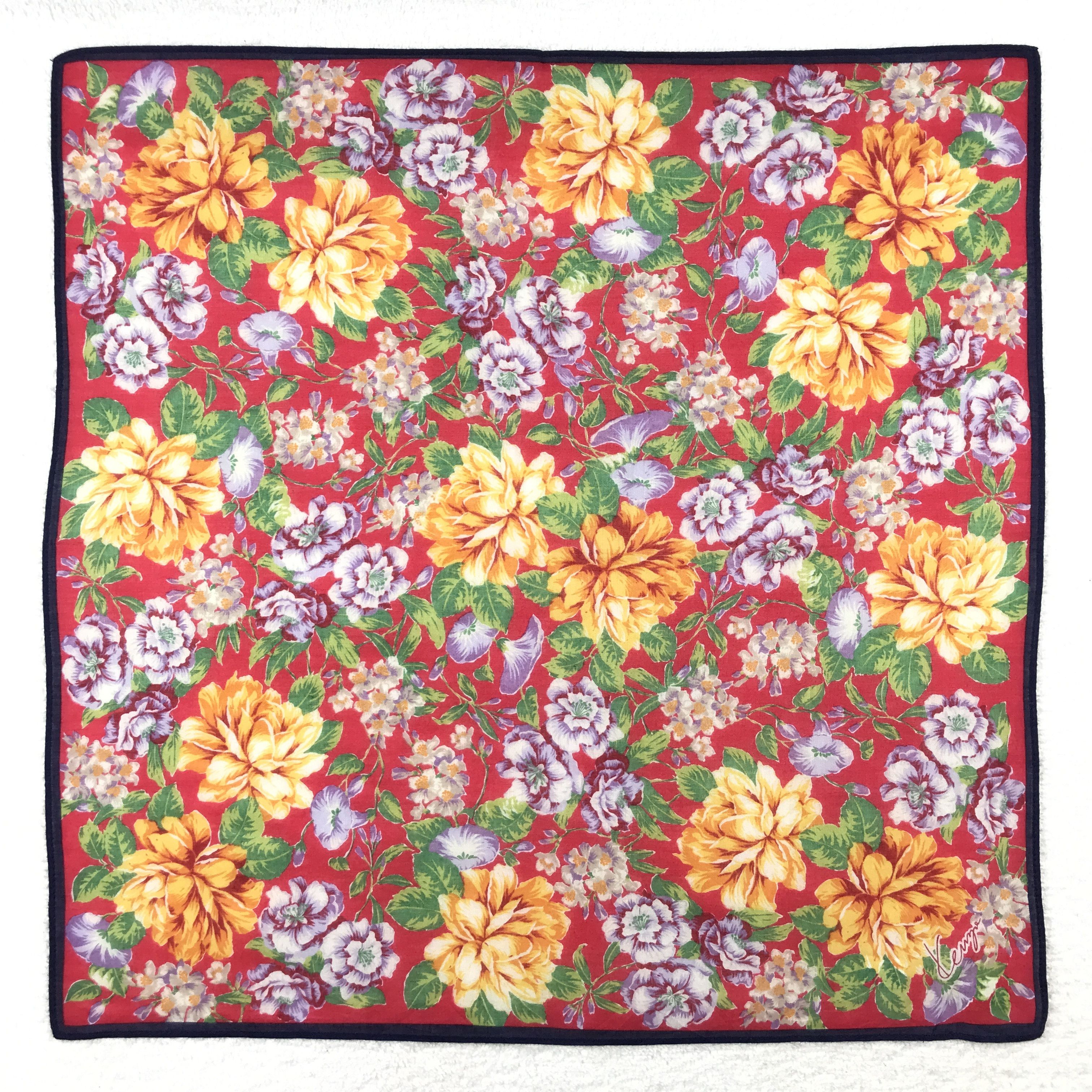 Vintage Kenzo Bandana Neckerchief Handkerchief