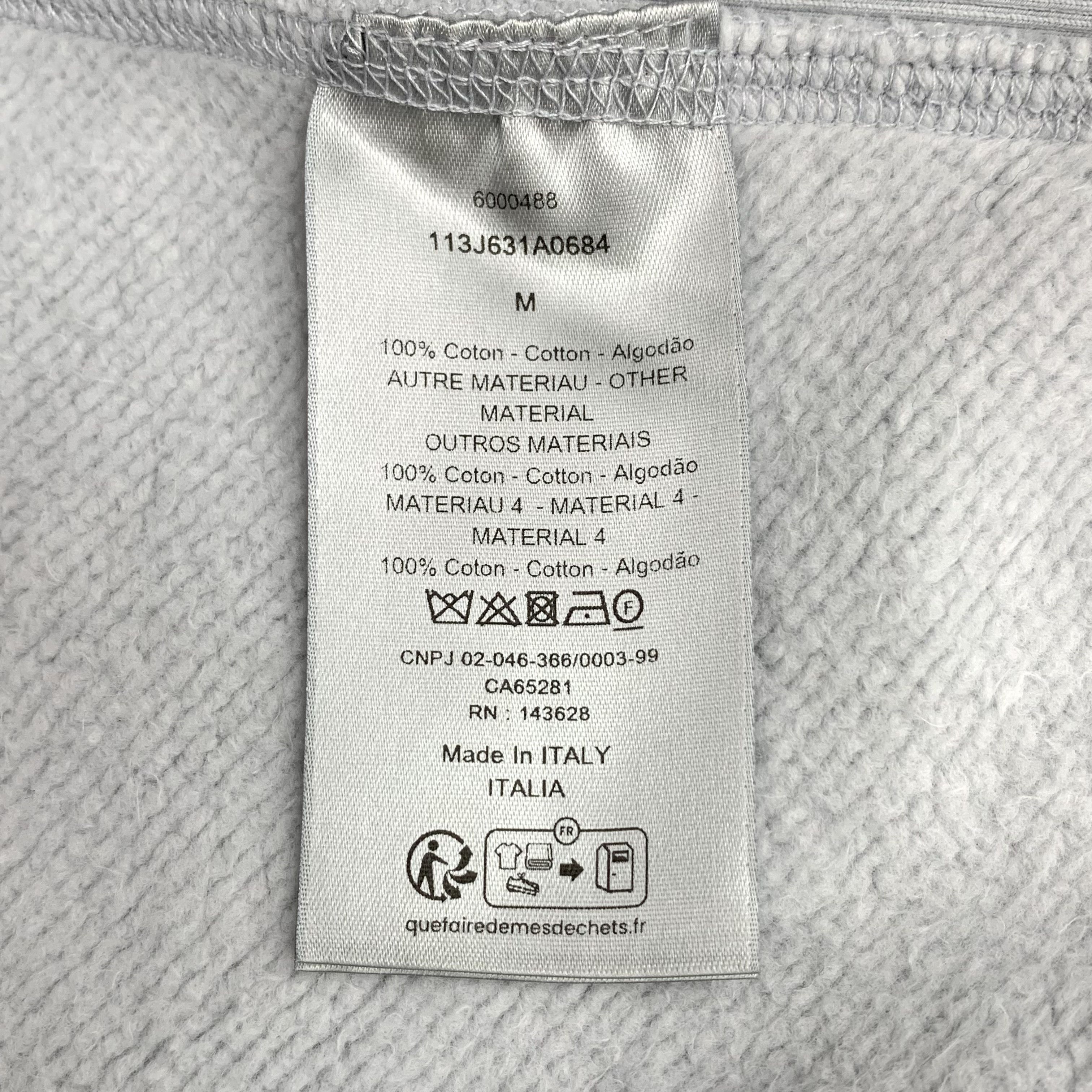 Dior Dior Logo Hoodie Light Blue (M) Size US M / EU 48-50 / 2 - 7 Thumbnail