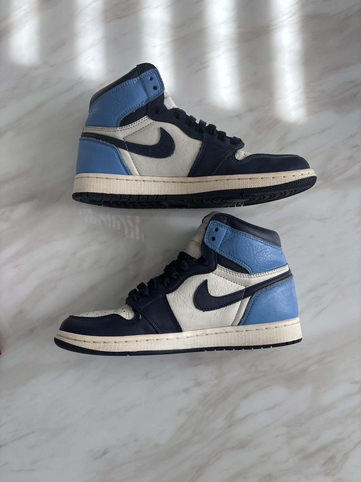 Jordan Brand Jordan 1 High Obsidian Size US 8 / EU 41 - 3 Thumbnail