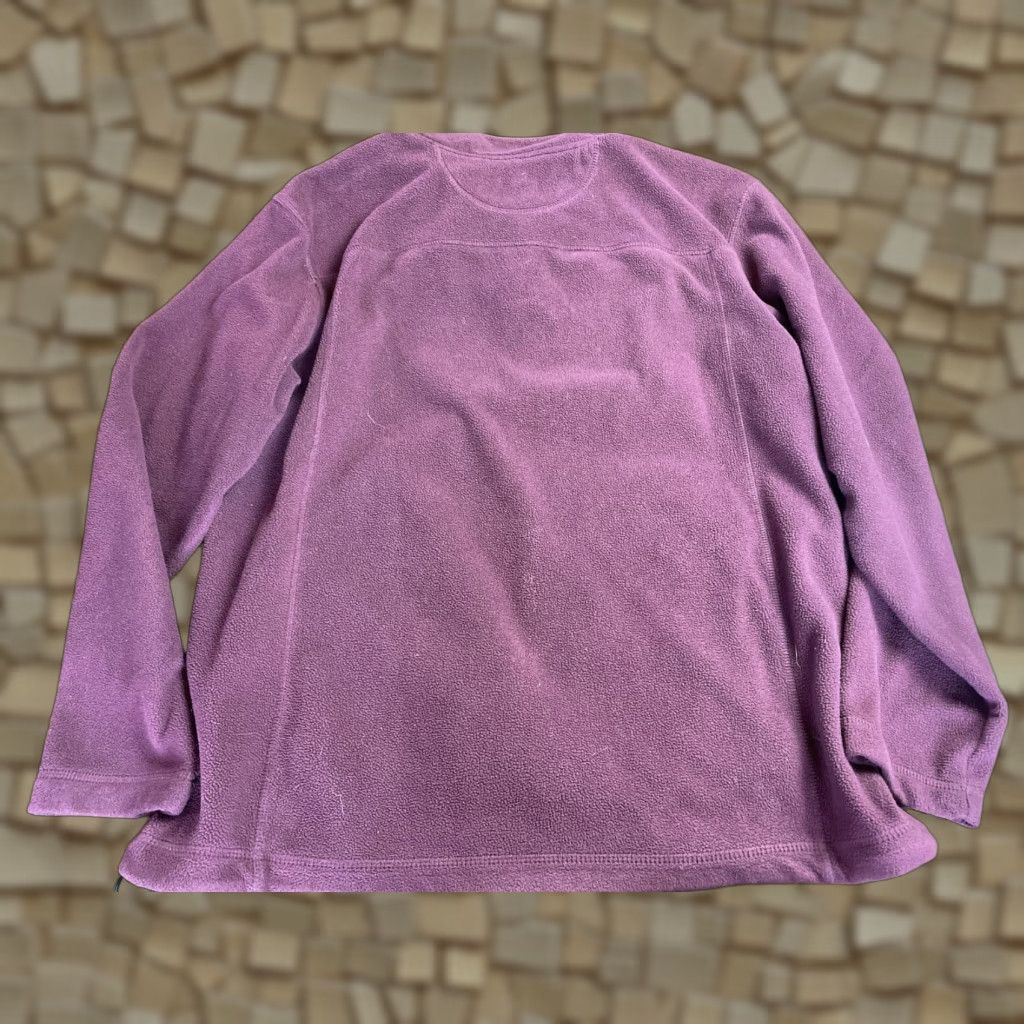 Croft & Barrow Croft & Barrow Sweater Men's Size M Maroon Fleece Pullover Long Sleeve Mock Neck Casual Regular Knit Velvet? Size US M / EU 48-50 / 2 - 1 Thumbnail