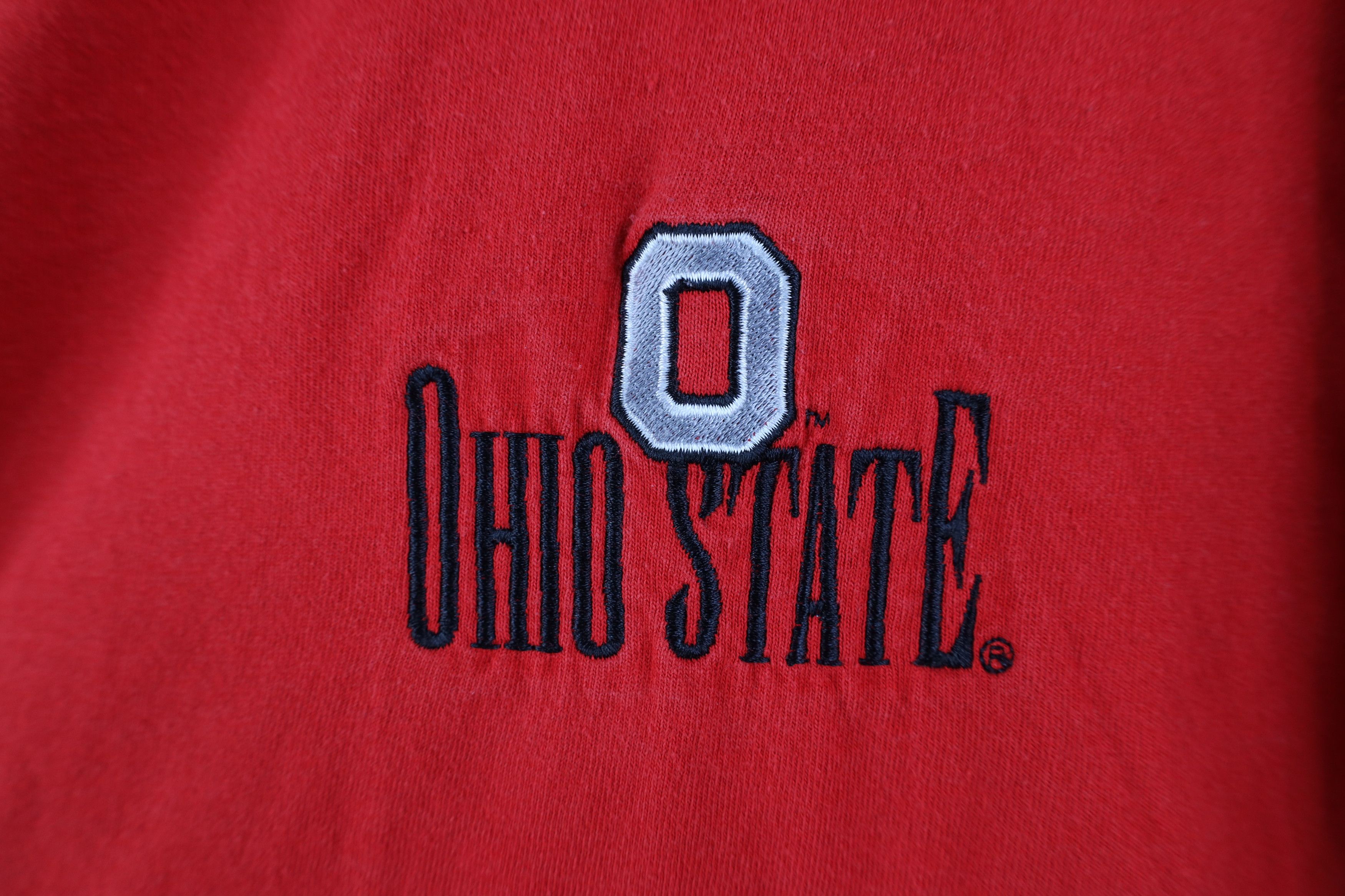 Vintage Vintage 90s Ohio State University Long Sleeve T-Shirt Size US L / EU 52-54 / 3 - 4 Thumbnail