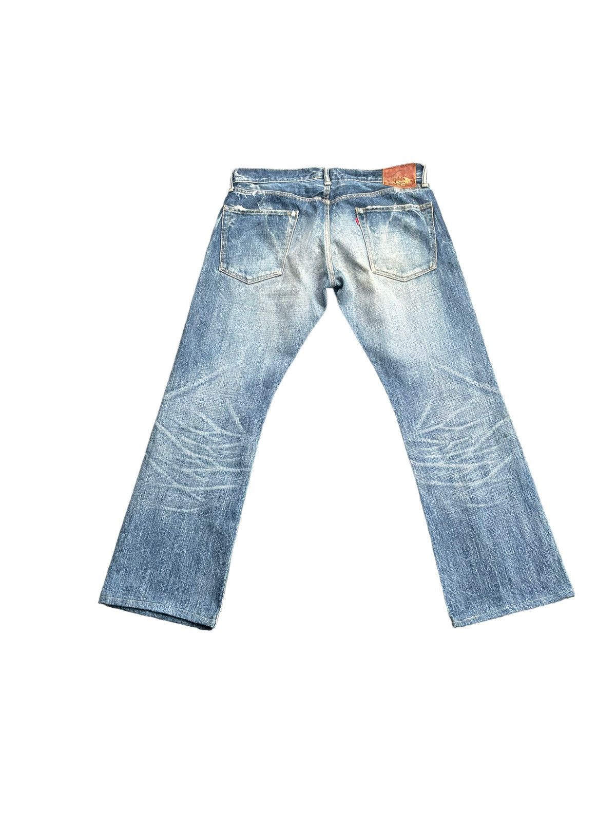 Eternal Eternal Japan Distresed Denim Size 36" / US 14 / IT 50 - 8 Thumbnail