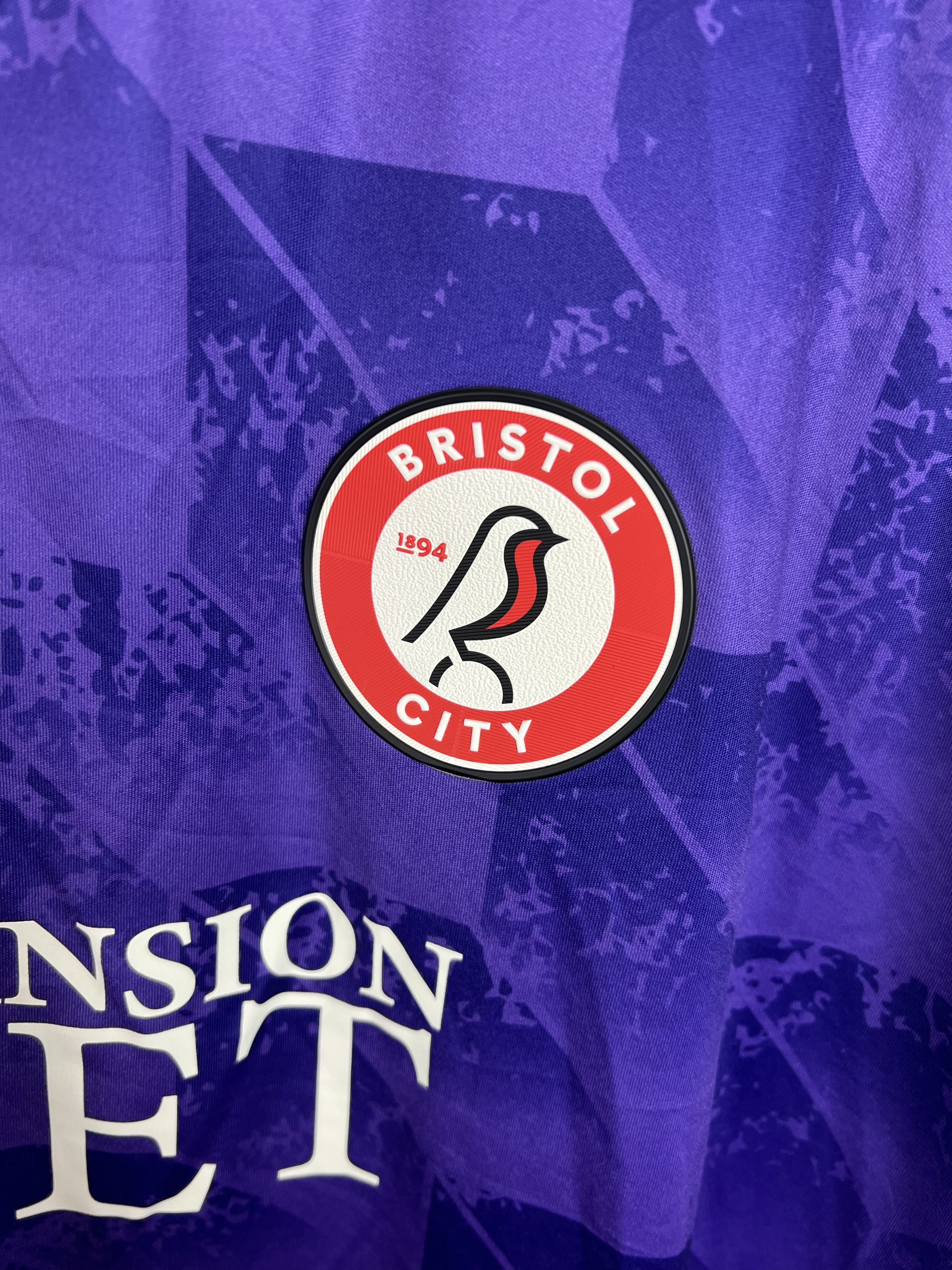 Hummel BRISTOL CITY 2020-21 Away FOOTBALL Kit SHIRT size 6XL Size US XXL / EU 58 / 5 - 11 Thumbnail