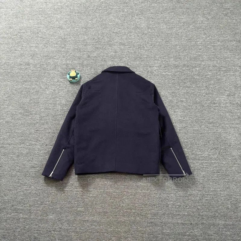 Dior Dior Men's Navy Cashmere Jacket . Size US M / EU 48-50 / 2 - 2 Thumbnail