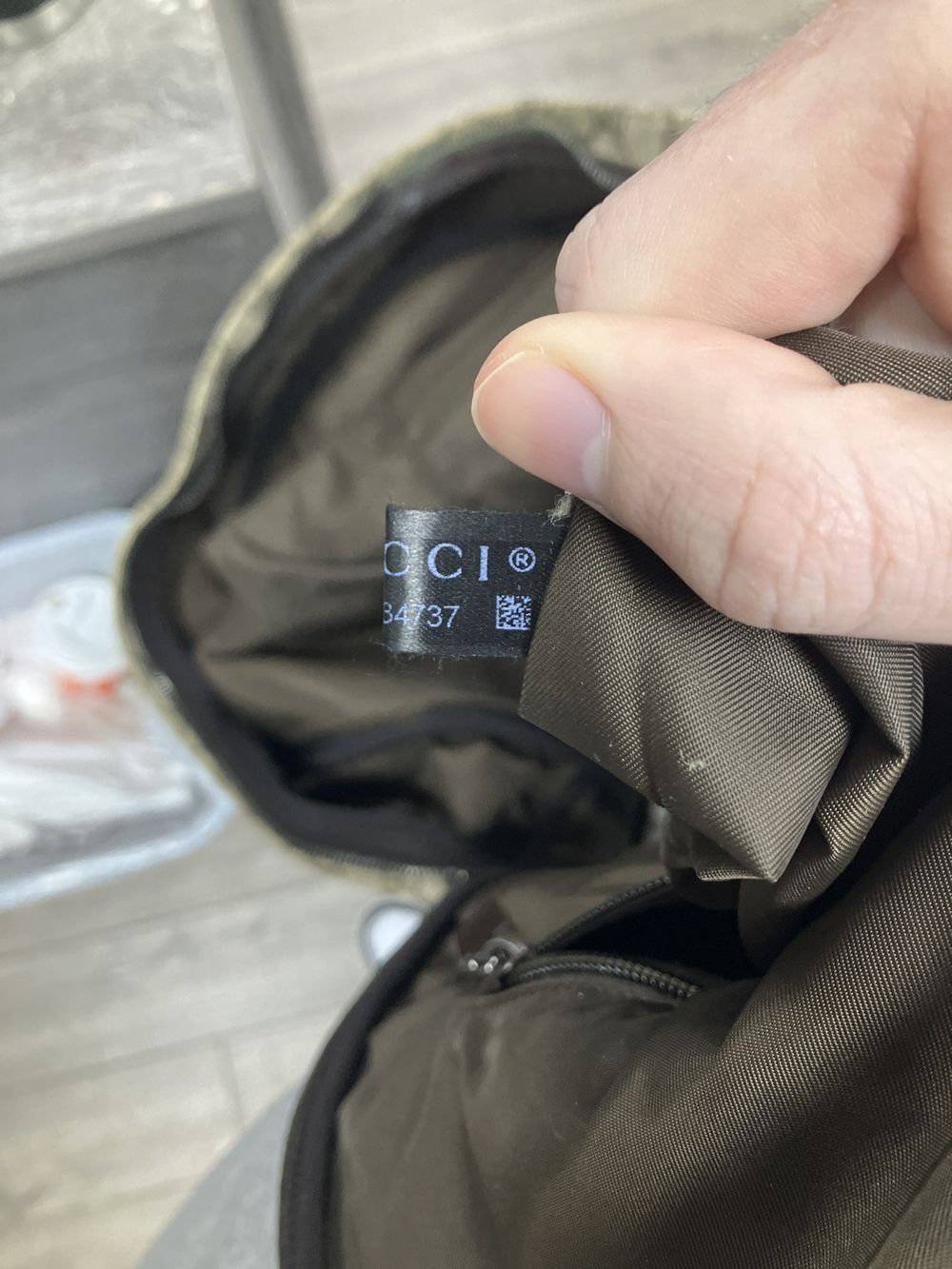 Gucci Gucci Supreme PVC GG Logo Backpack Size ONE SIZE - 10 Thumbnail