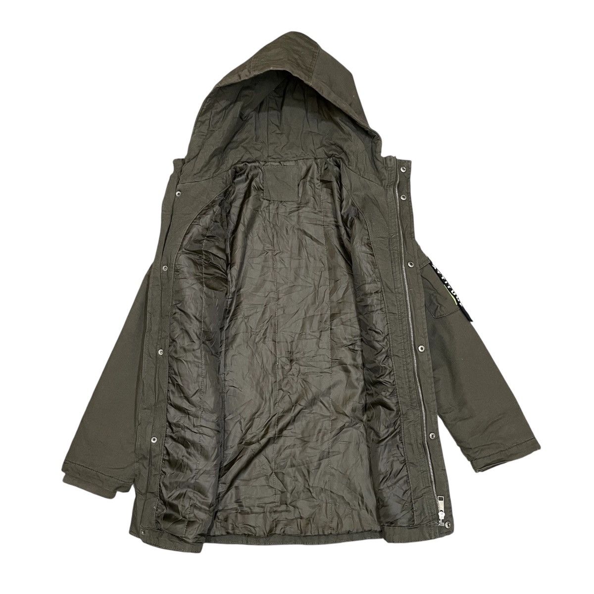 Japanese Brand Rebel Attitude Green Army Parkas Size US S / EU 44-46 / 1 - 3 Thumbnail