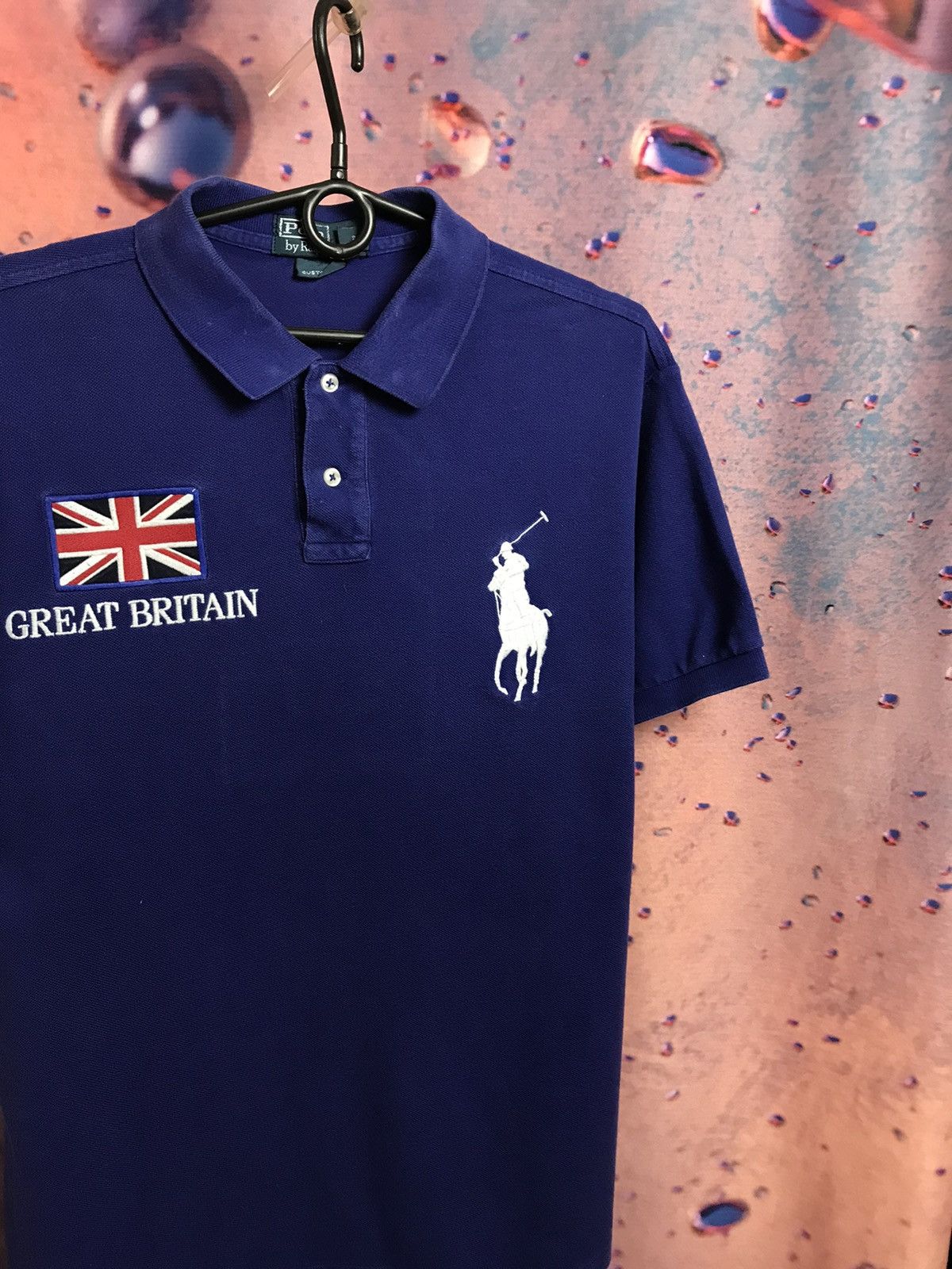 Luxury Polo Ralph Lauren Vintage Vintage Polo Ralph Lauren Great Britain polo tee Grailed