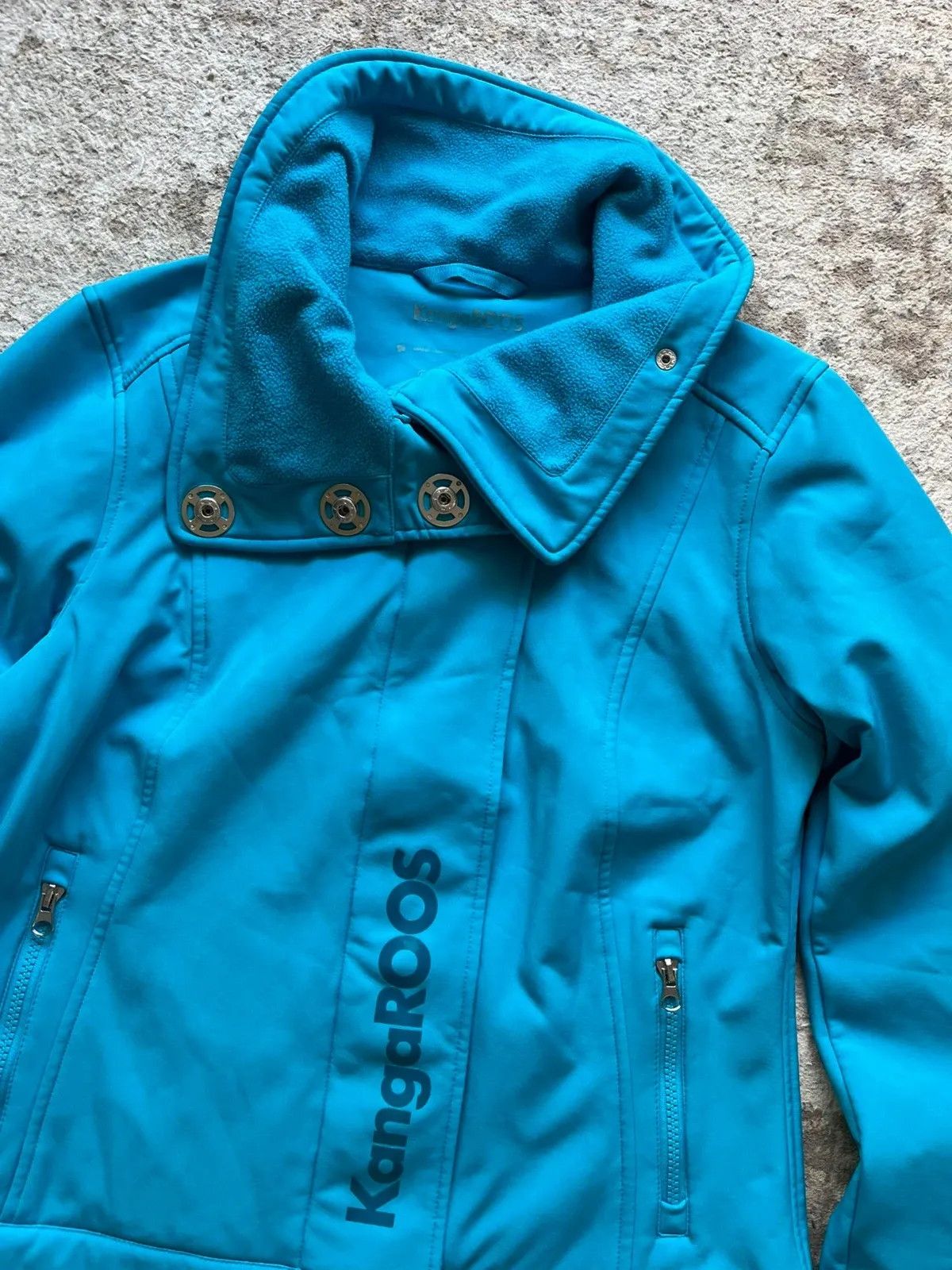 KangaROOS KangaROOS Sz S Outdoor Fleece Shell Jacket Waterproof Size S / US 4 / IT 40 - 18 Thumbnail