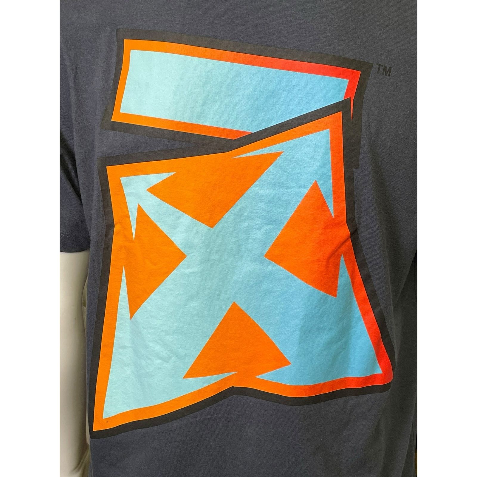 Off-White Off-White Degrade Thunder Outerspace Light Slim Graphic Tee Size US L / EU 52-54 / 3 - 13 Thumbnail