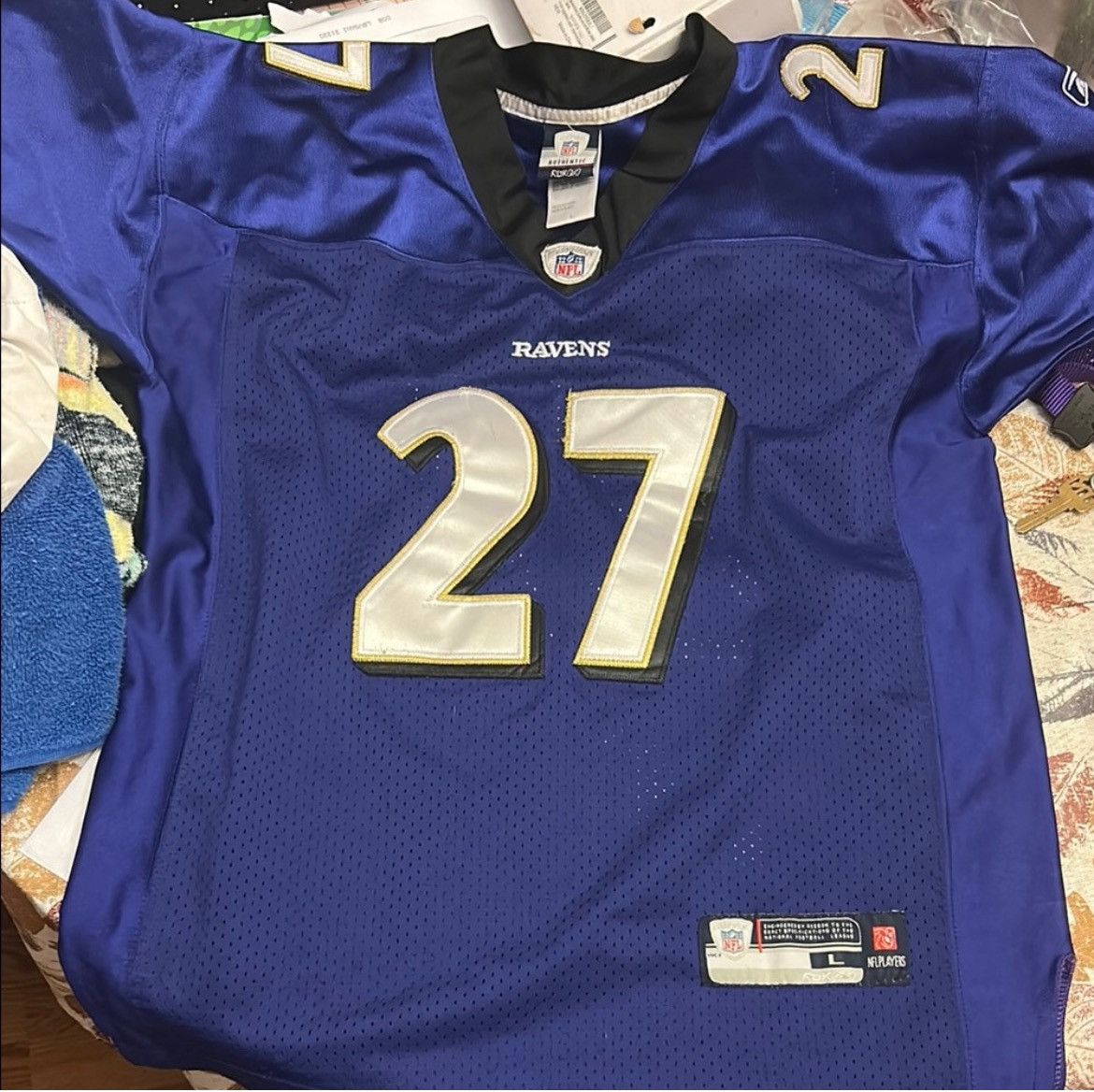 Reebok BALTIMORE RAVENS JERSEY Size US L / EU 52-54 / 3 - 1 Thumbnail
