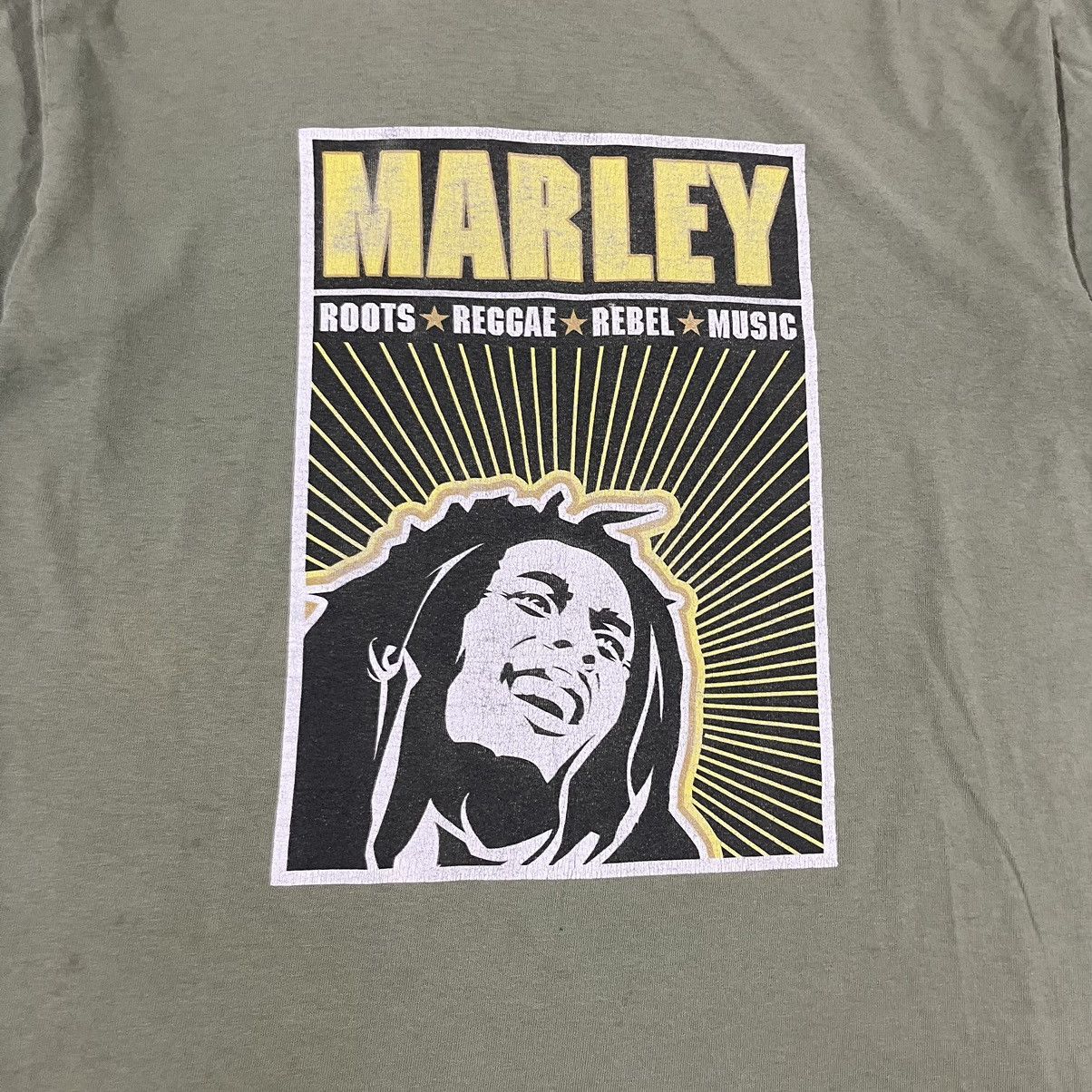 Bob Marley × Vintage Crazy Vintage Bob Marley Zion Graphic Tee Shirt Y2K Music Size US M / EU 48-50 / 2 - 5 Thumbnail