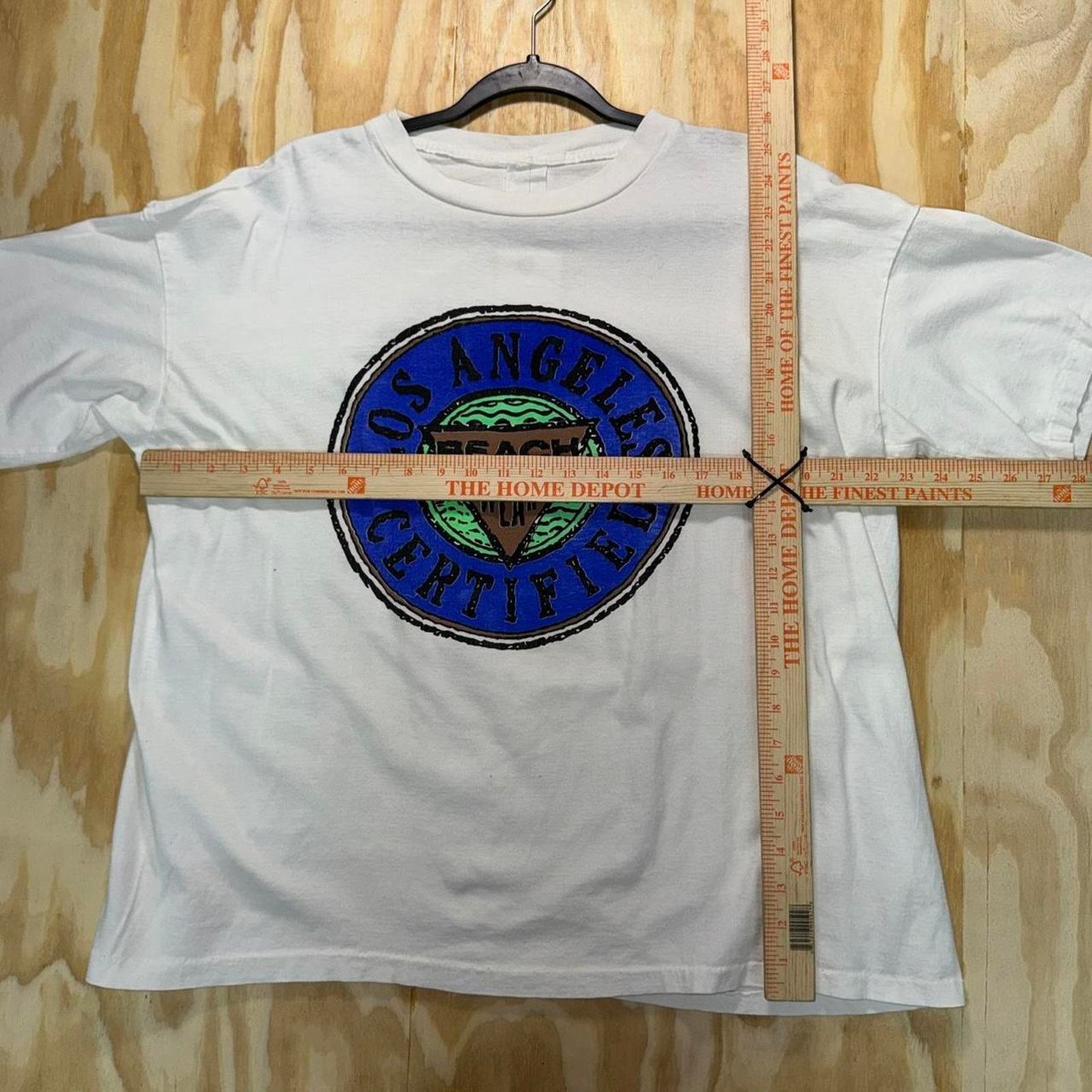 Vintage Vintage y2k los angeles beachwear surf / skate 1990s t-shirt Size US L / EU 52-54 / 3 - 4 Thumbnail