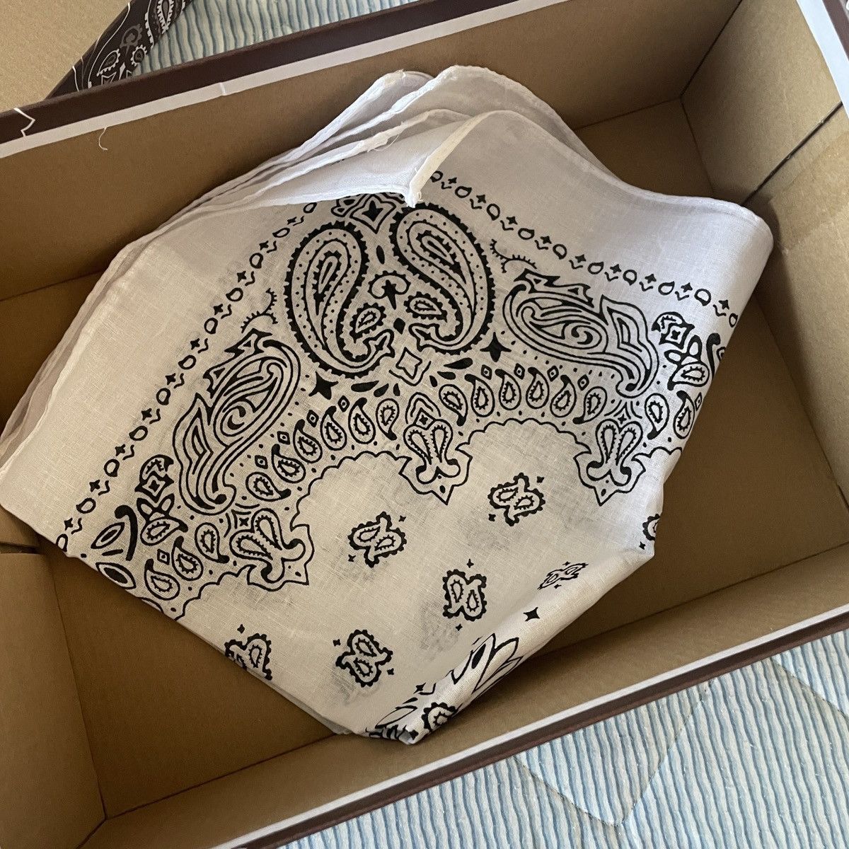 Bravest Studios Bravest Studios Denim Paisley Mules | Grailed