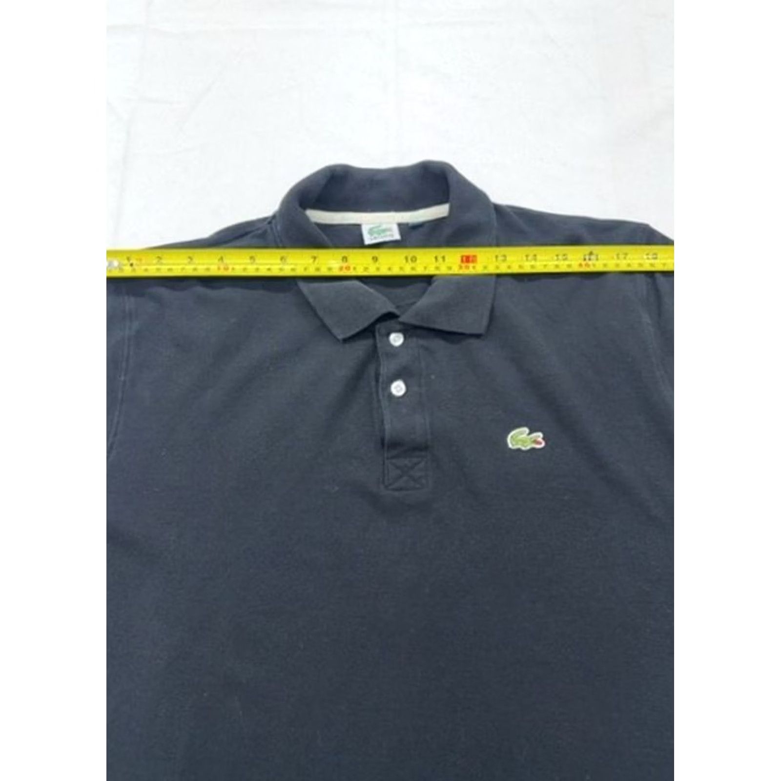 Lacoste Lacoste L.12.12 Navy Short Sleeve Polo Shirt L 100% Cotton Pique Polo Shirt Men Navy solid 100% Cotton L.12.12 Size US L / EU 52-54 / 3 - 6 Thumbnail
