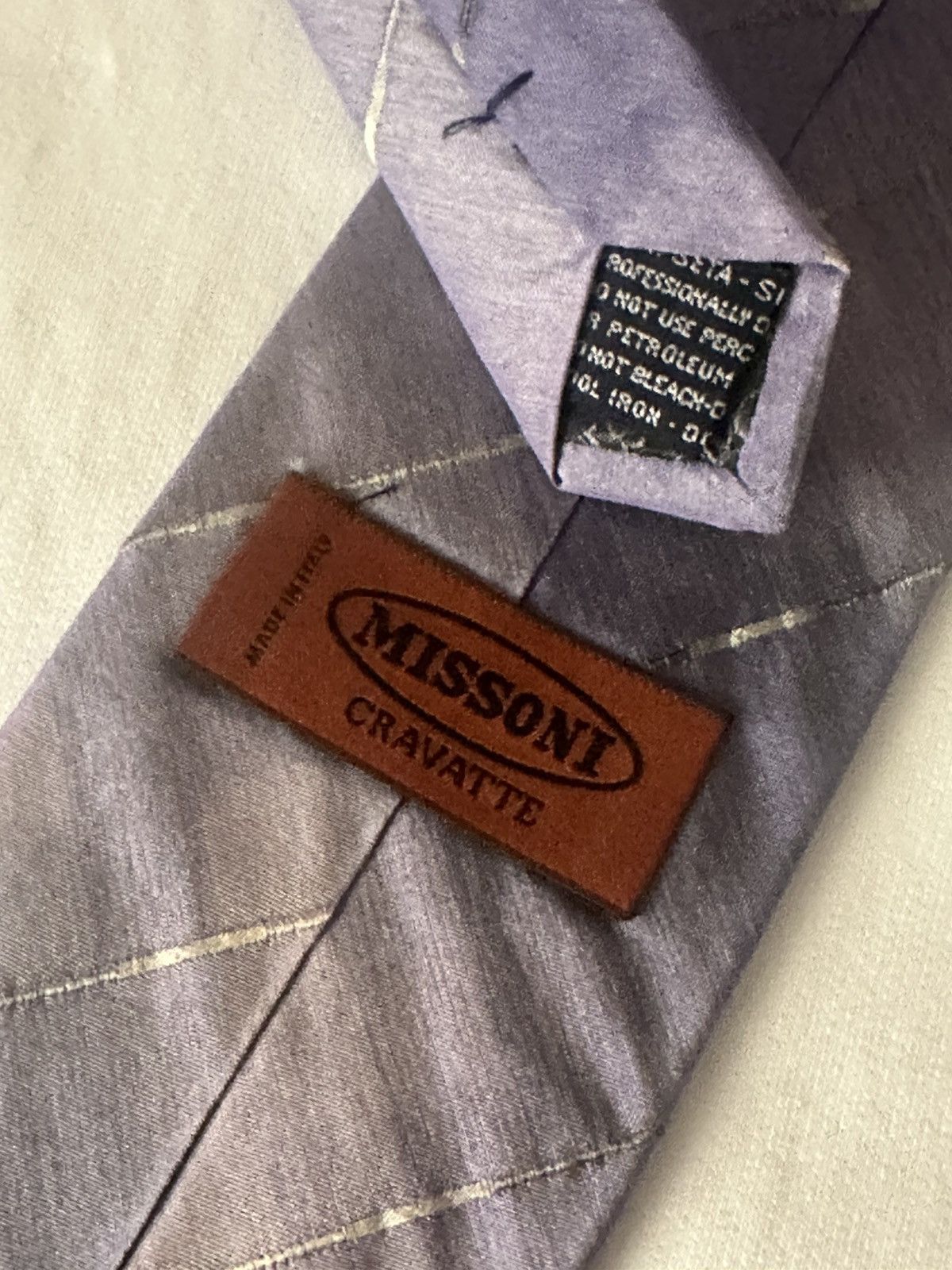 Missoni Missoni blue tie Size ONE SIZE - 2 Thumbnail