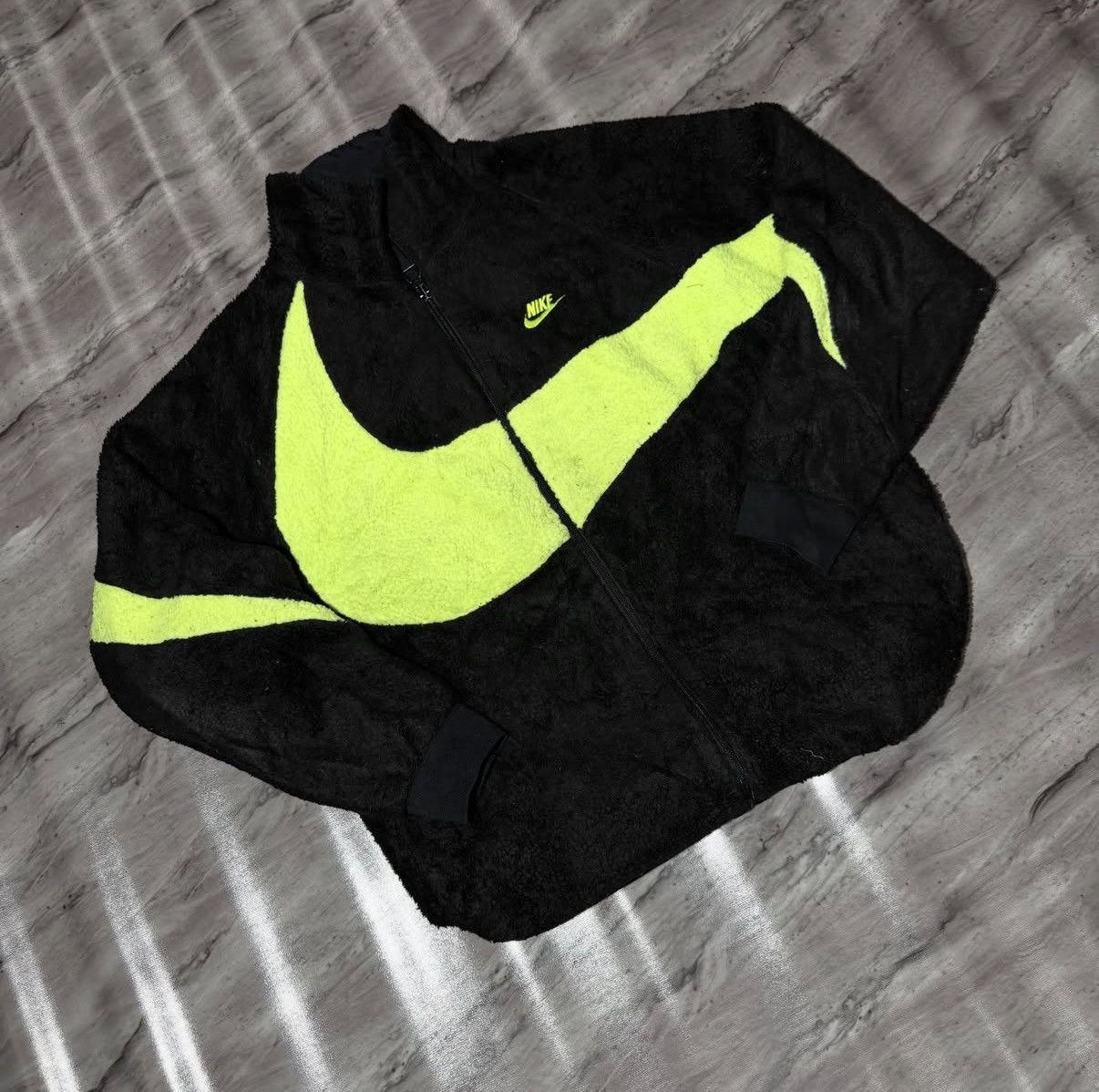 Nike Y2K NIKE FLEECE REVERSIBLE JACKET⭐️🔥 Size US M / EU 48-50 / 2 - 4 Thumbnail