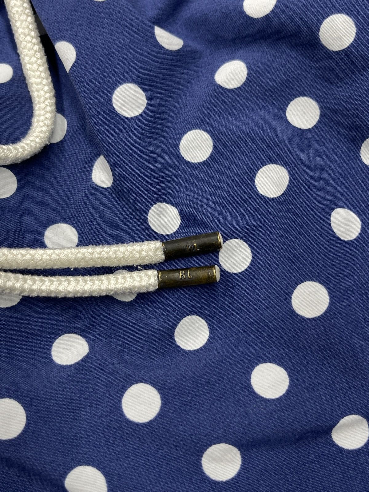 Polo Ralph Lauren Vintage Polo Ralph Lauren Polka dot Shorts Navy Y2K Rugby Size US 32 / EU 48 - 8 Thumbnail