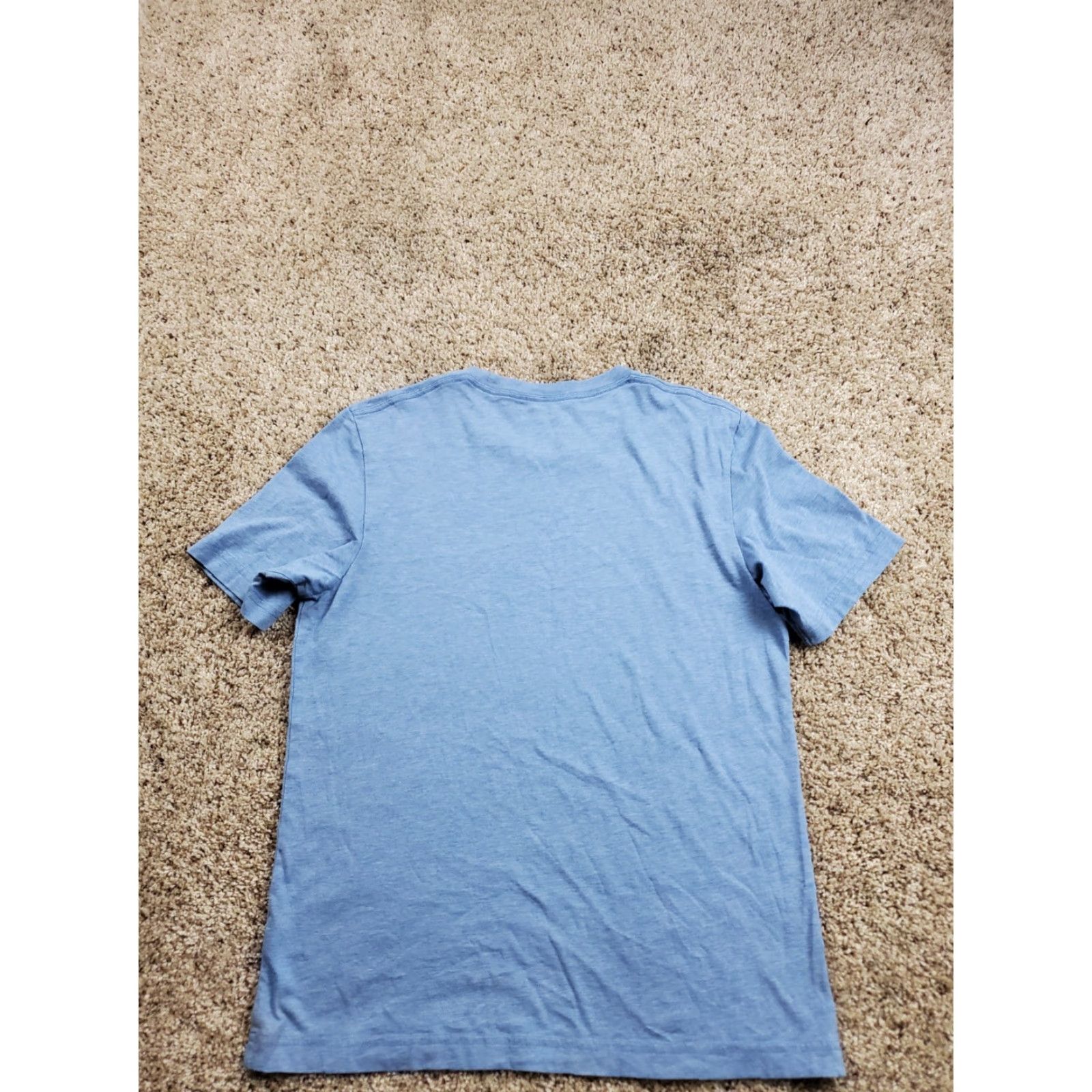 TravisMathew Travis Mathew T Shirt Mens Small Blue Hero Pima Cotton Graphic Not All Heroes Crew Neck Short Sleeve Regular Fit Size US S / EU 44-46 / 1 - 6 Thumbnail