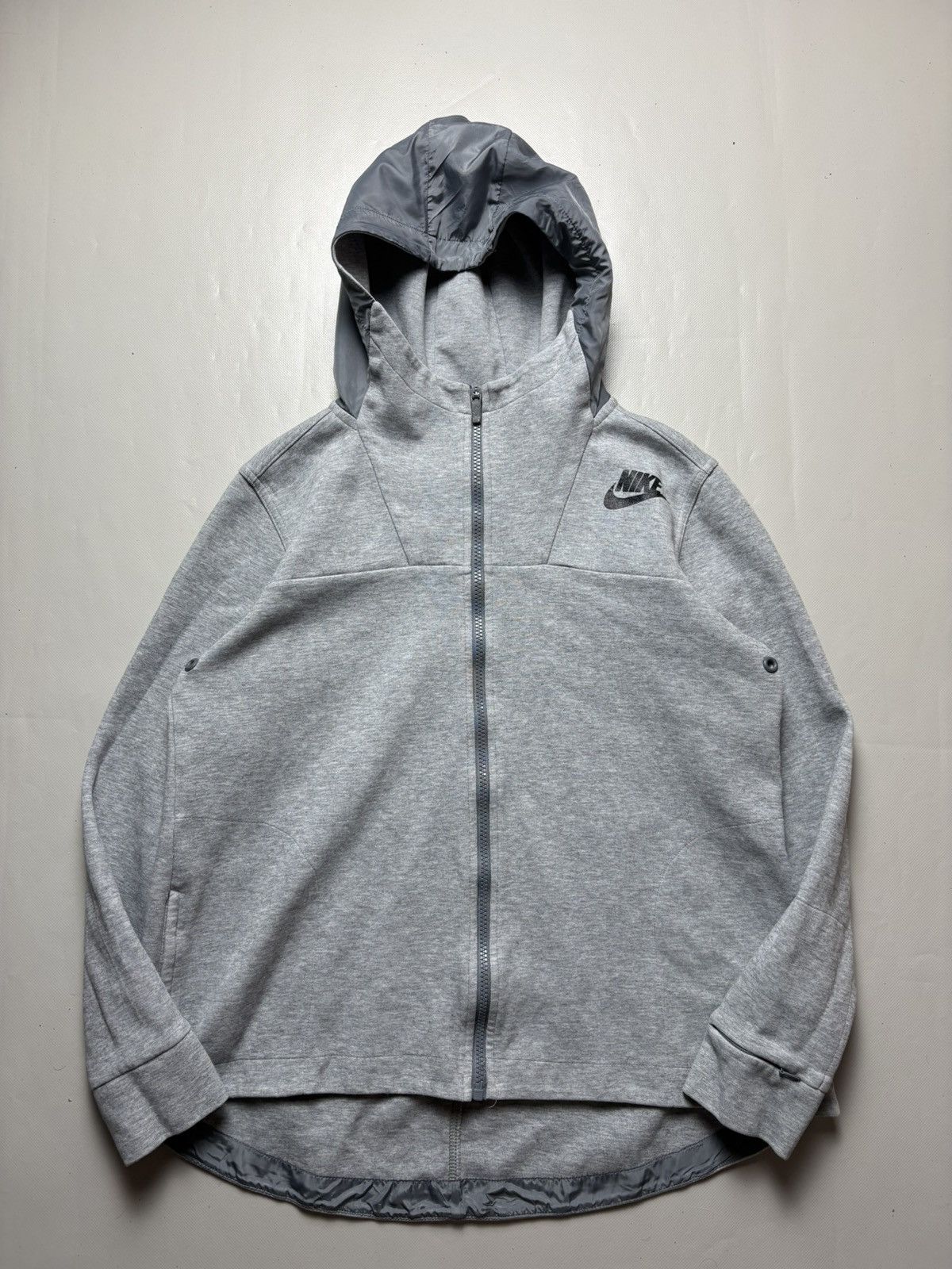 Nike Vintage Nike Nylon Zip Hoodie Size US M / EU 48-50 / 2 - 1 Thumbnail