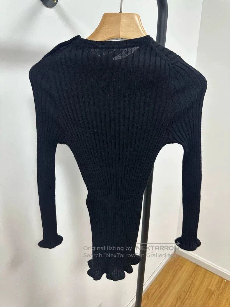 Louis Vuitton LV Black Long Sleeve Top XS. Size US XS / EU 42 / 0 - 2 Thumbnail