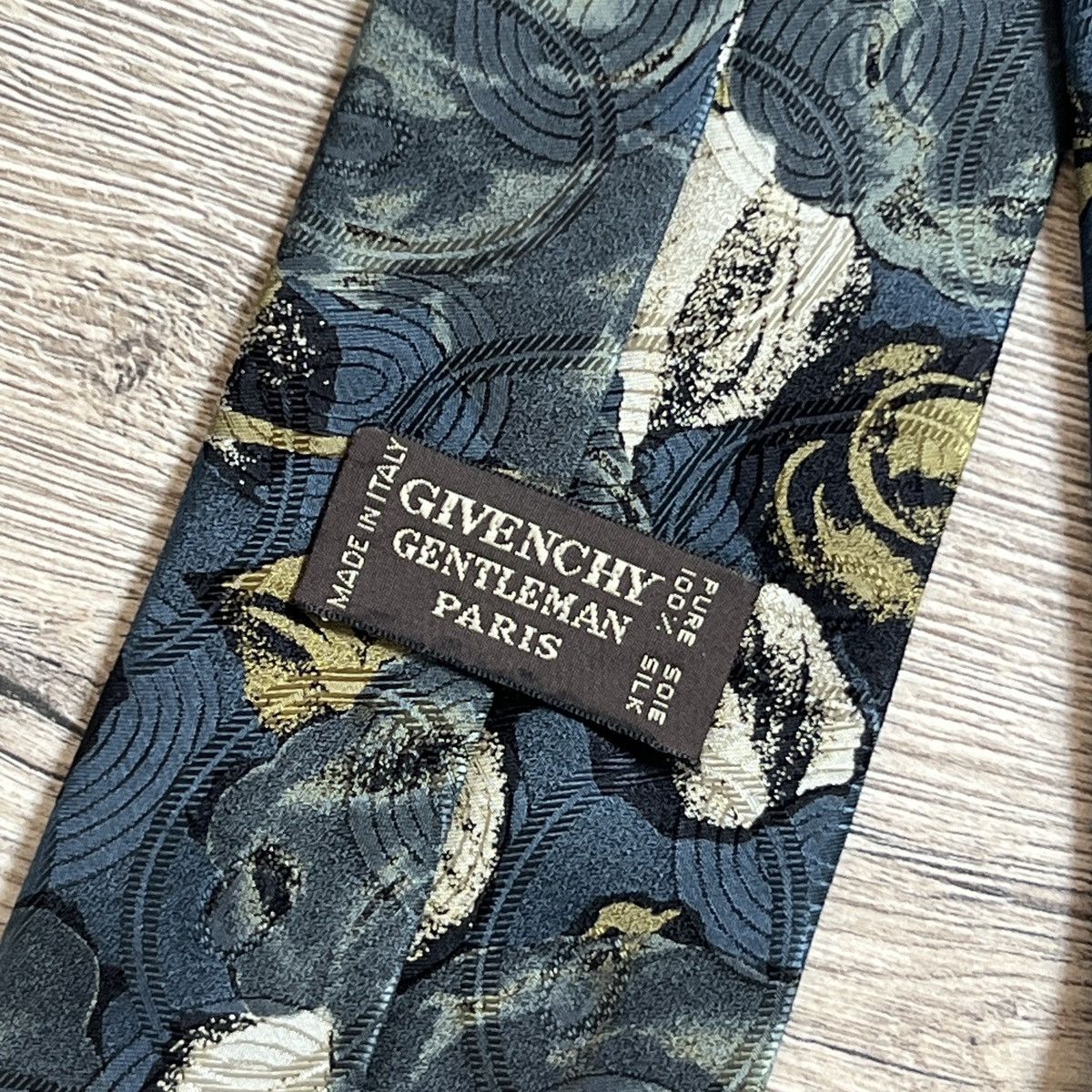 Givenchy Vintage Givenchy Tie Silk 100% Floral Size ONE SIZE - 8 Thumbnail