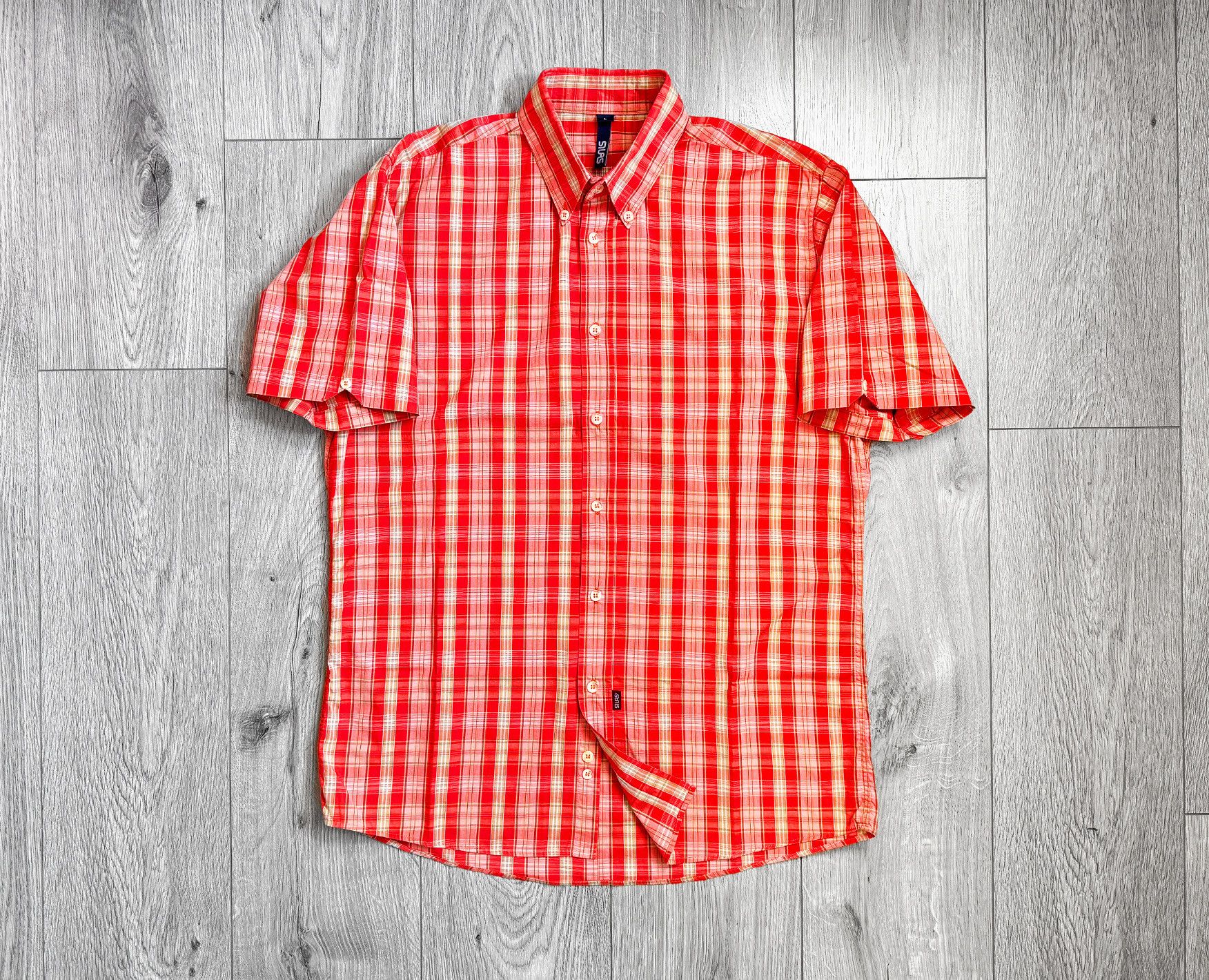 Silas Silas and Maria Plaid Short Sleeve Shirt Size US L / EU 52-54 / 3 - 1 Thumbnail