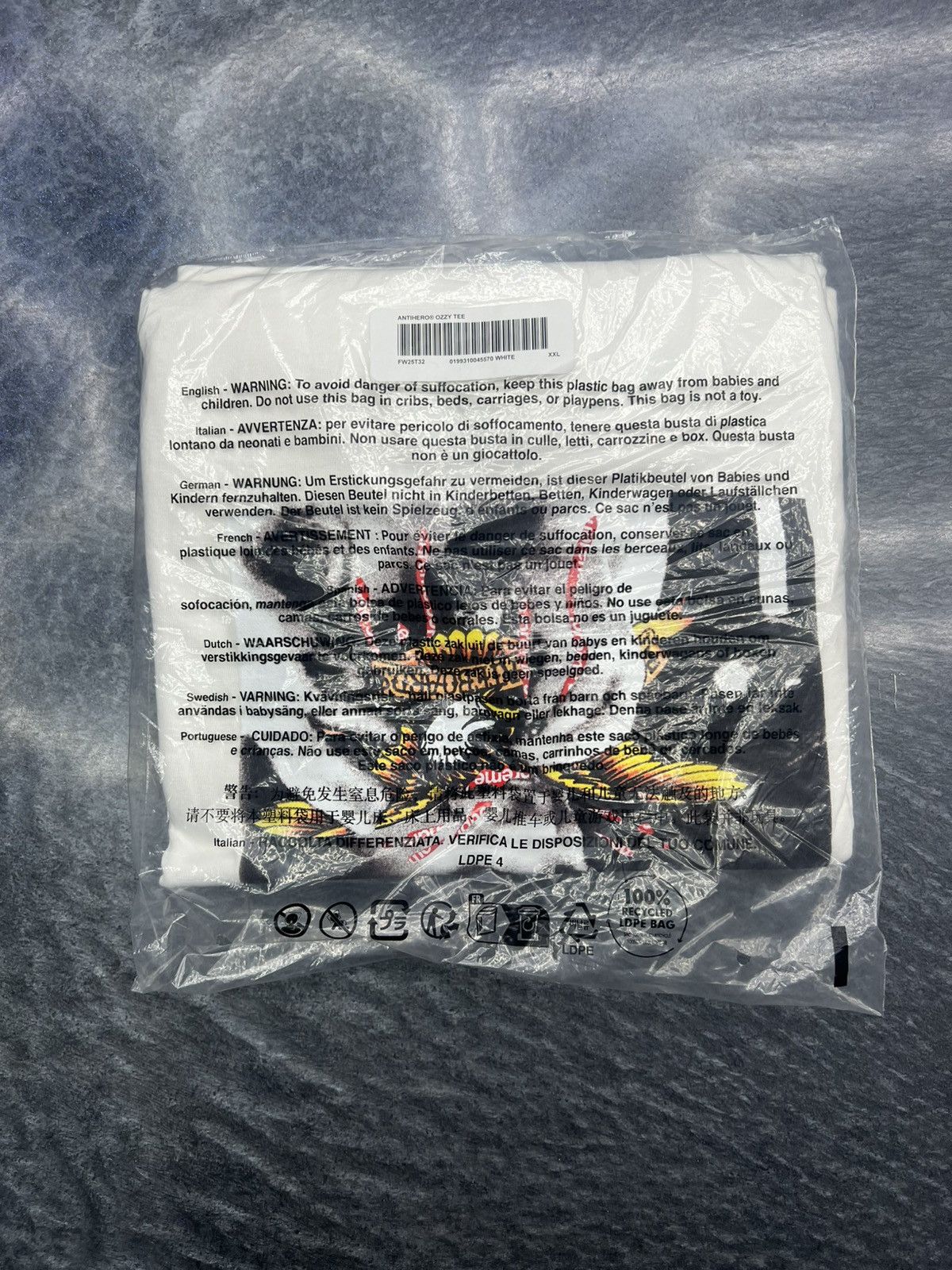 Supreme Supreme Antihero Ozzy T-Shirt Size US XXL / EU 58 / 5 - 7 Thumbnail