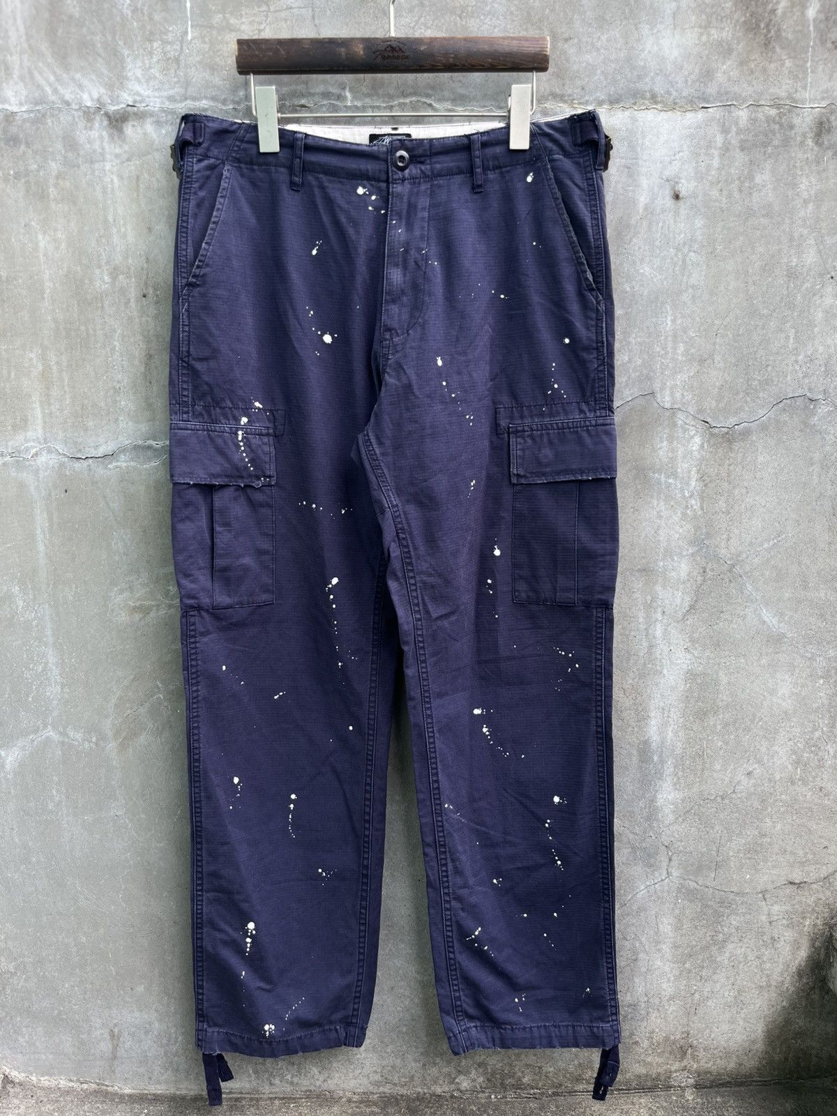 Stussy Paint Splattered Work Pants Size US 33 - 1 Thumbnail