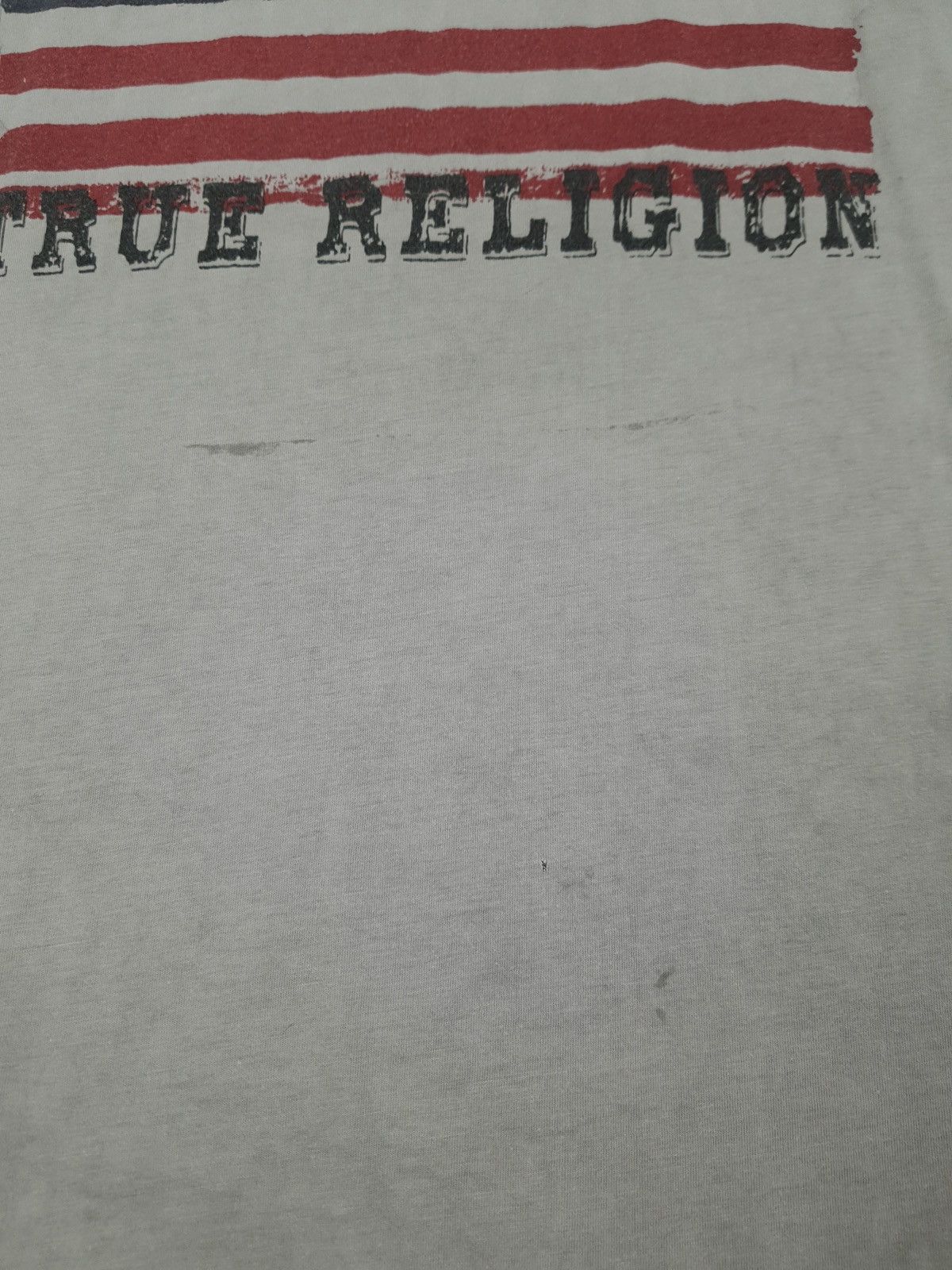 True Religion × Vintage Y2K HYPE AMERICAN FLAG TRUE RELIGION VINTAGE TEE Size US M / EU 48-50 / 2 - 3 Thumbnail