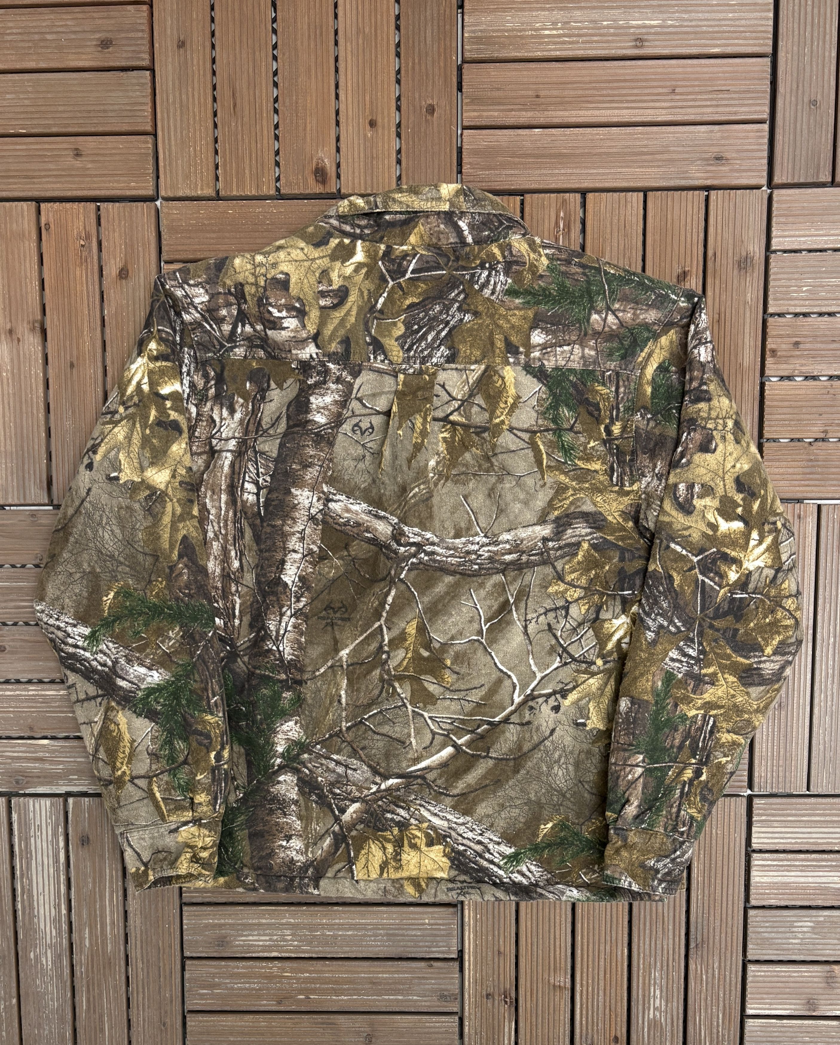 Realtree × Vintage RealTree Camouflage Vintage Green Jacket Size US L / EU 52-54 / 3 - 4 Thumbnail