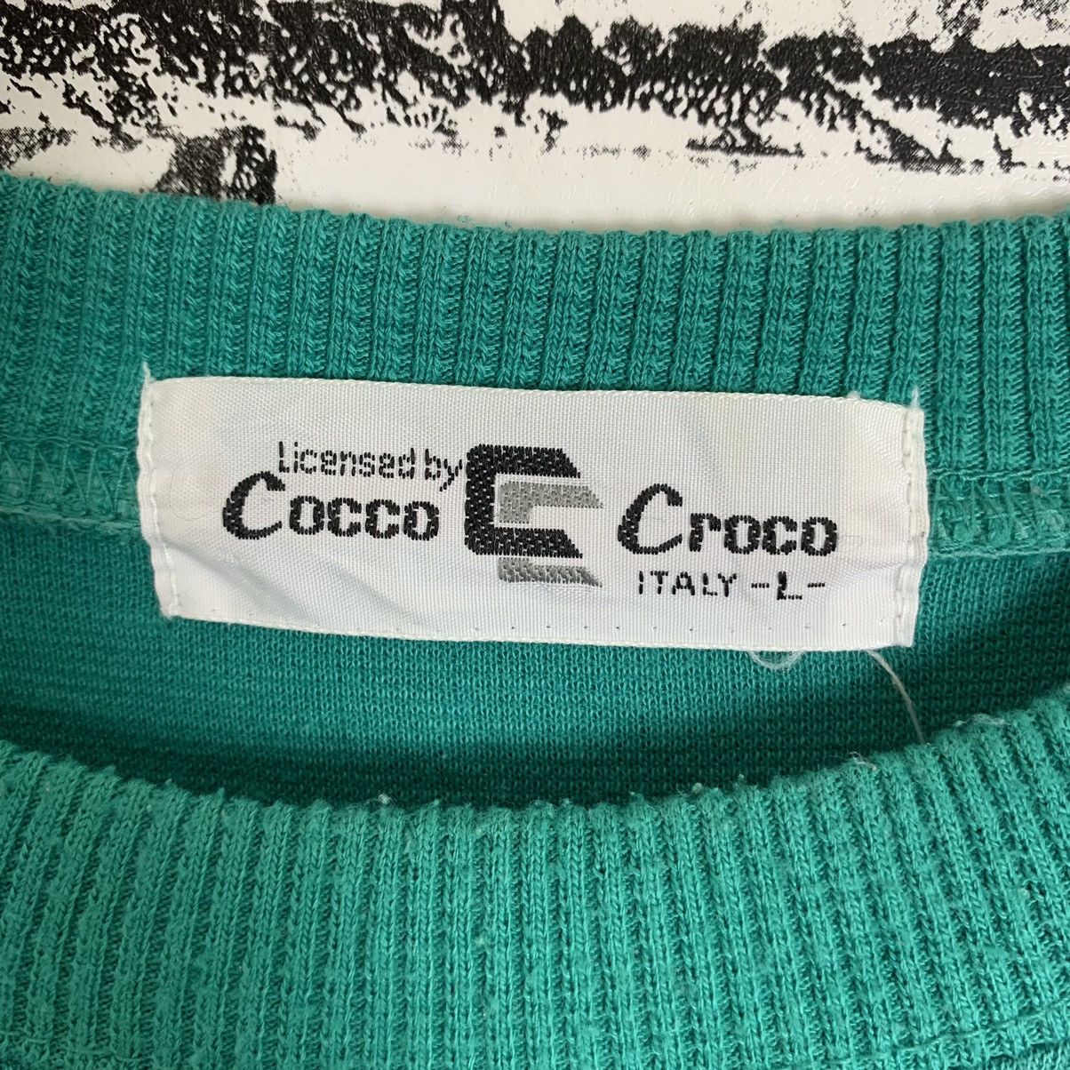 Vintage Vintage 90s Cocco Croco Designer Embroidered Sweatshirt Size US L / EU 52-54 / 3 - 11 Thumbnail