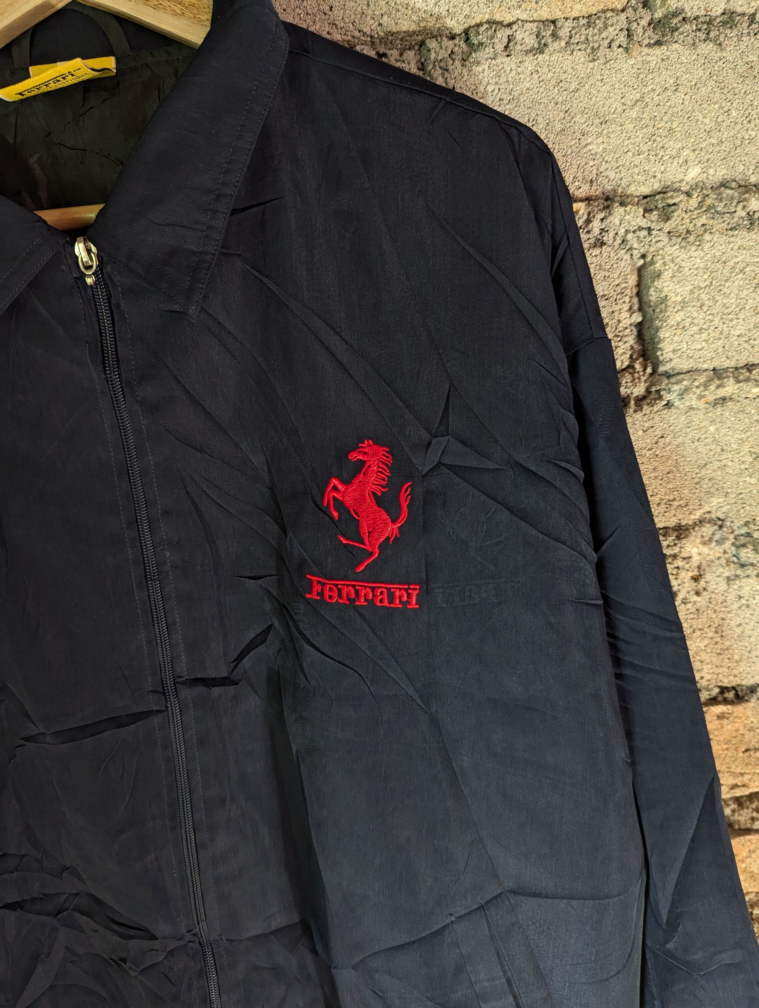 Ferrari FERRARI BOMBER STYLE FULL ZIPPER SWEATER Size US XL / EU 56 / 4 - 3 Thumbnail