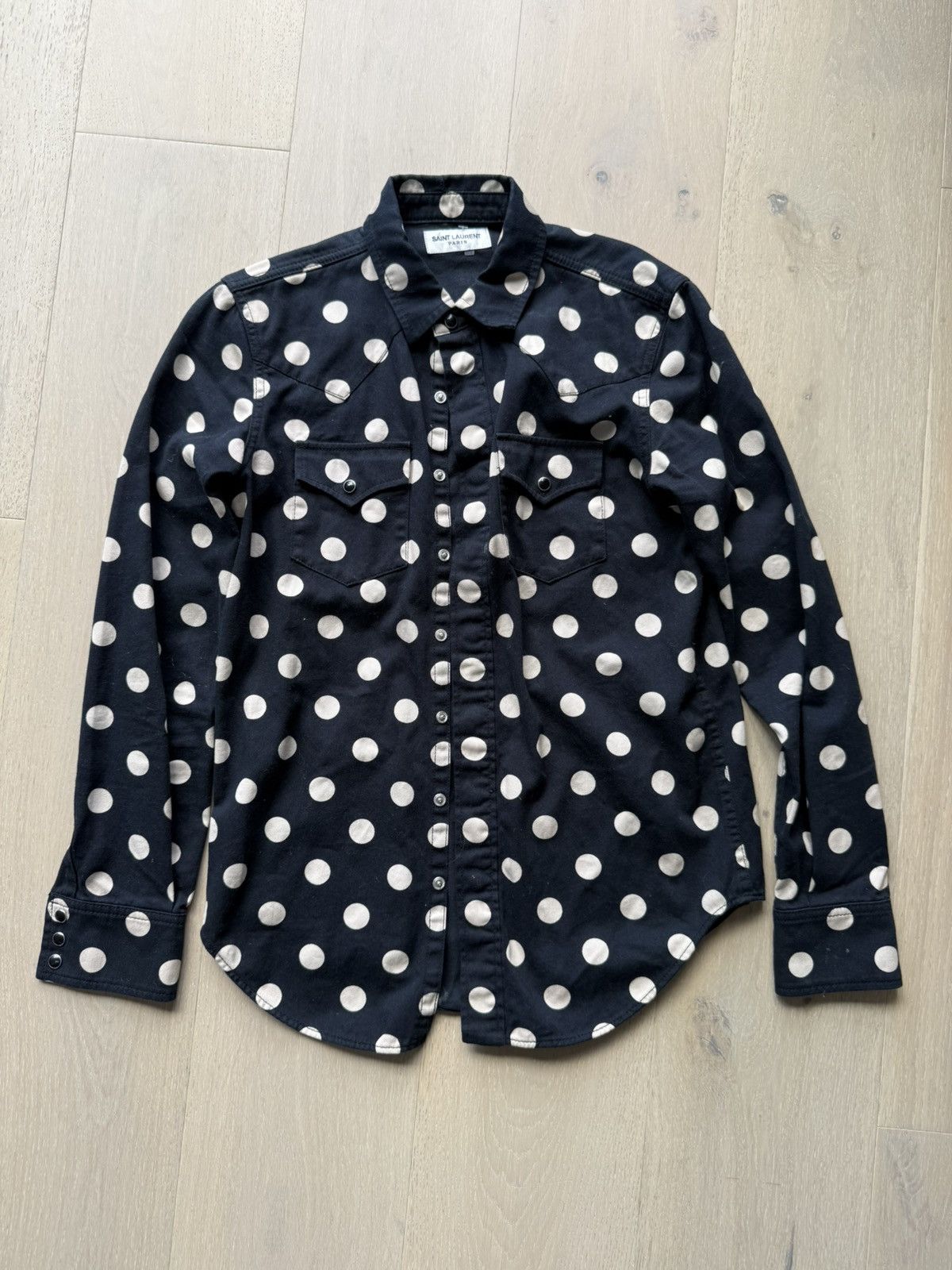 Saint Laurent Paris Saint laurent Western Polka dot Button up Size US S / EU 44-46 / 1 - 1 Thumbnail