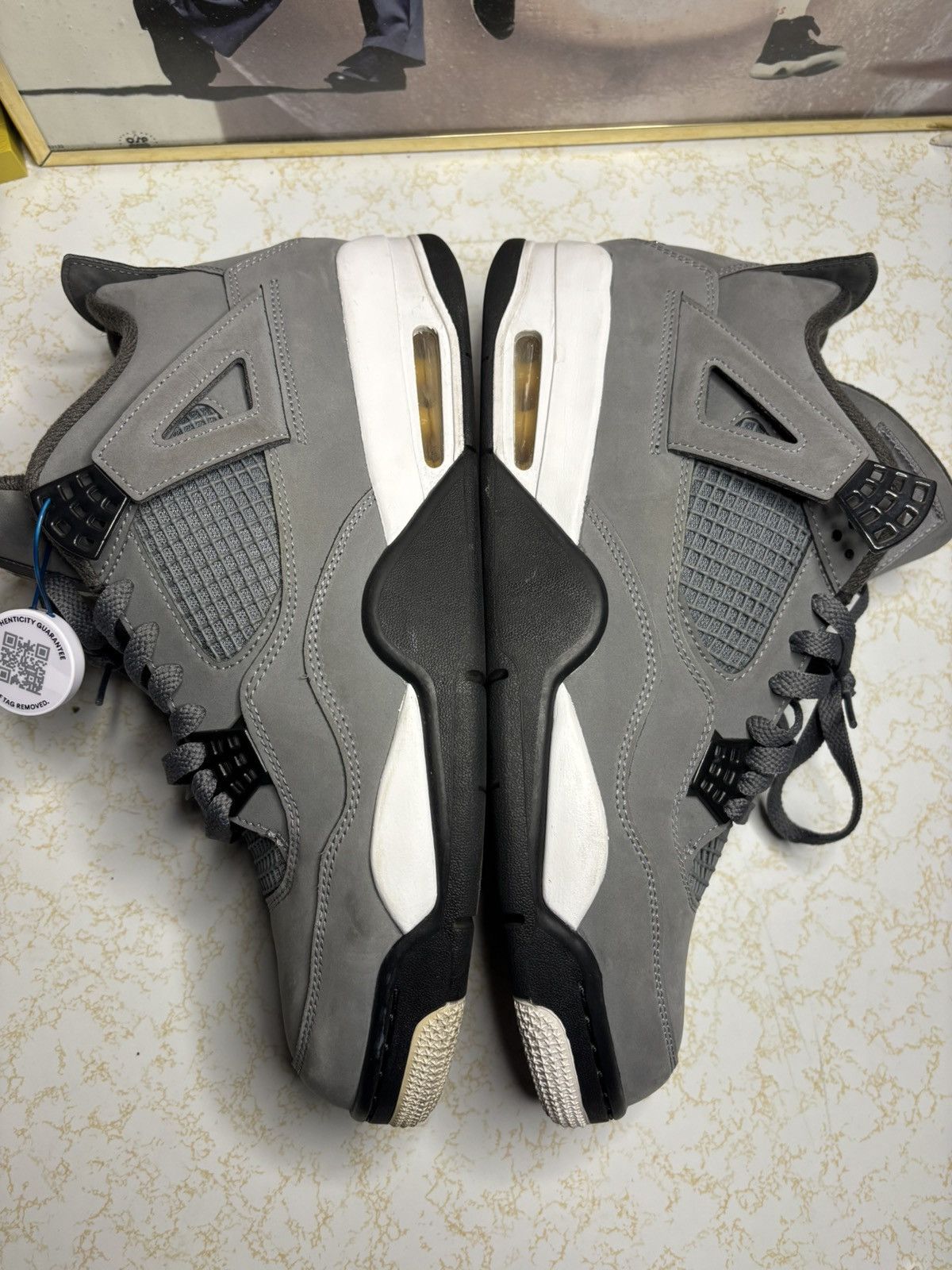 Jordan Brand Jordan Retro 4 ‘cool grey’ Size US 12 / EU 45 - 4 Thumbnail