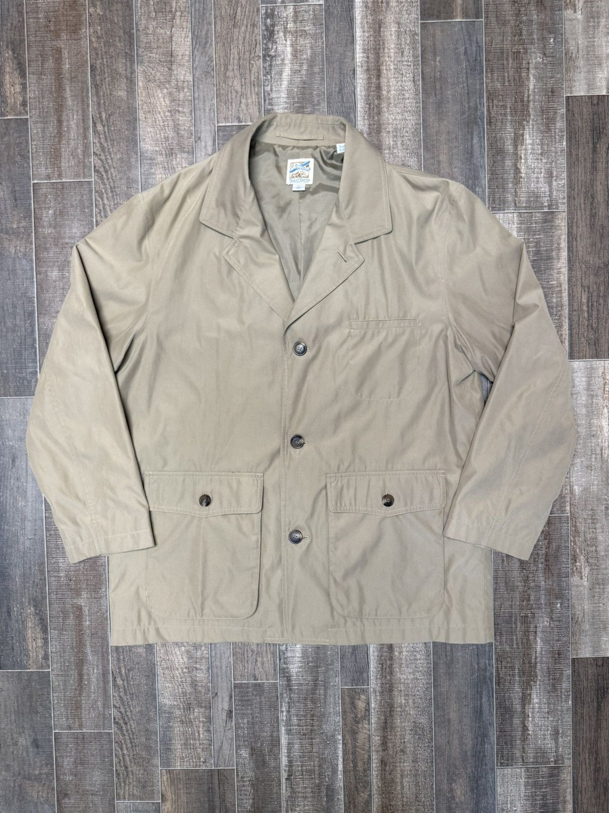 Vintage Vintage Travel Smith Jacket Canvas Safari Utility Chore Size US L / EU 52-54 / 3 - 1 Thumbnail