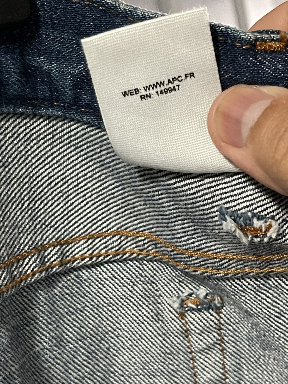 A.P.C. Petit New Standard Jeans Size US 33 - 6 Thumbnail