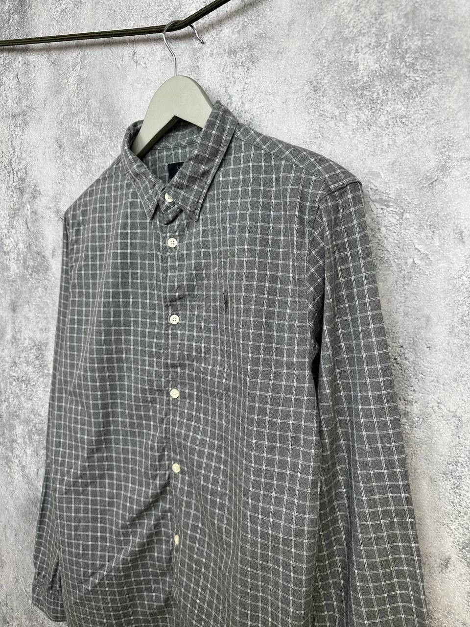 Allsaints AllSaints Yari Shirt Muted Check Flannel Melange Effect LS Size US M / EU 48-50 / 2 - 5 Thumbnail