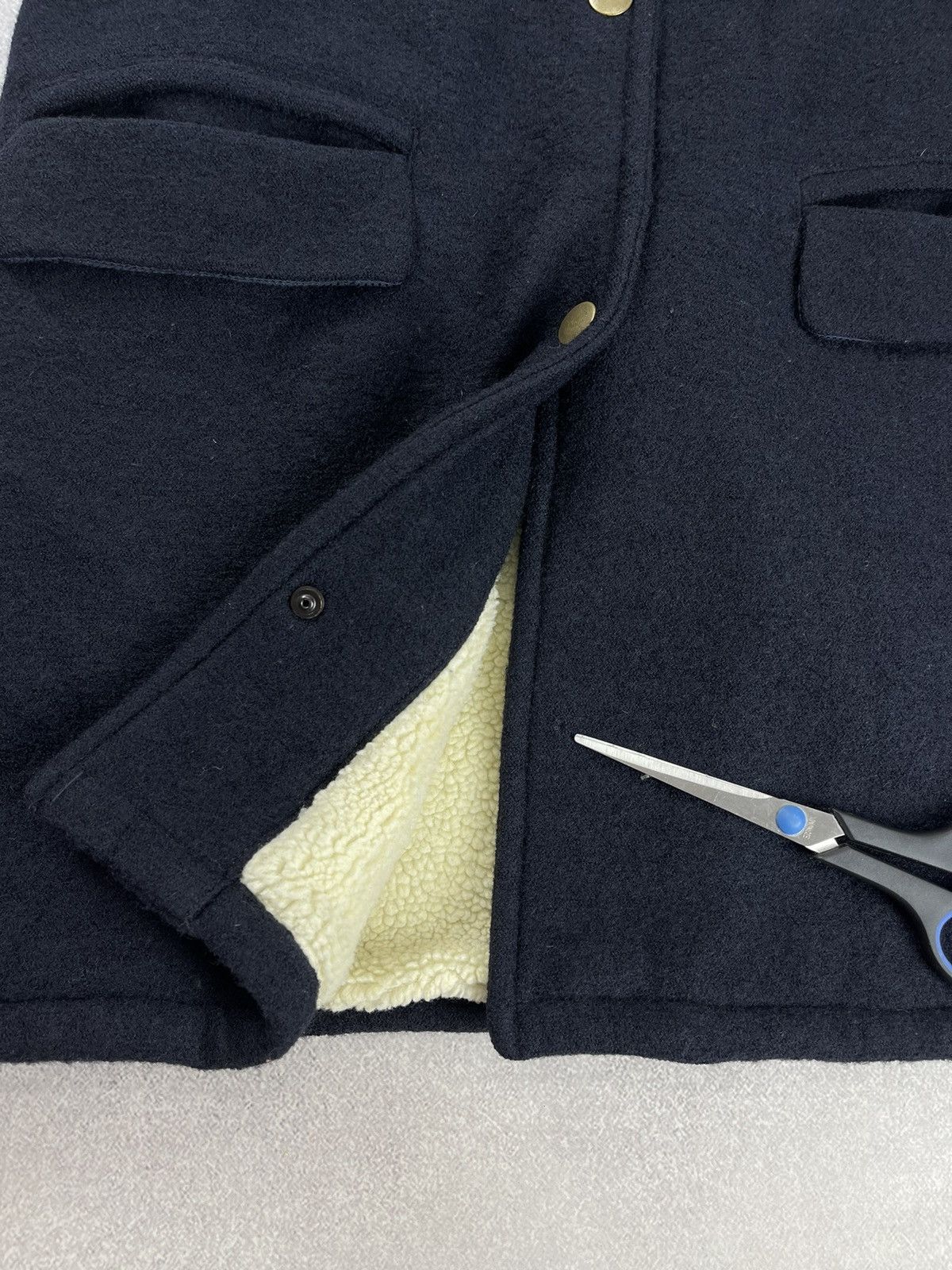A.P.C. A.P.C. Rue Madame Paris Navy Wool Duffle Coat Jacket Size 34 Size XXS / US 00 / IT 34 - 21 Thumbnail